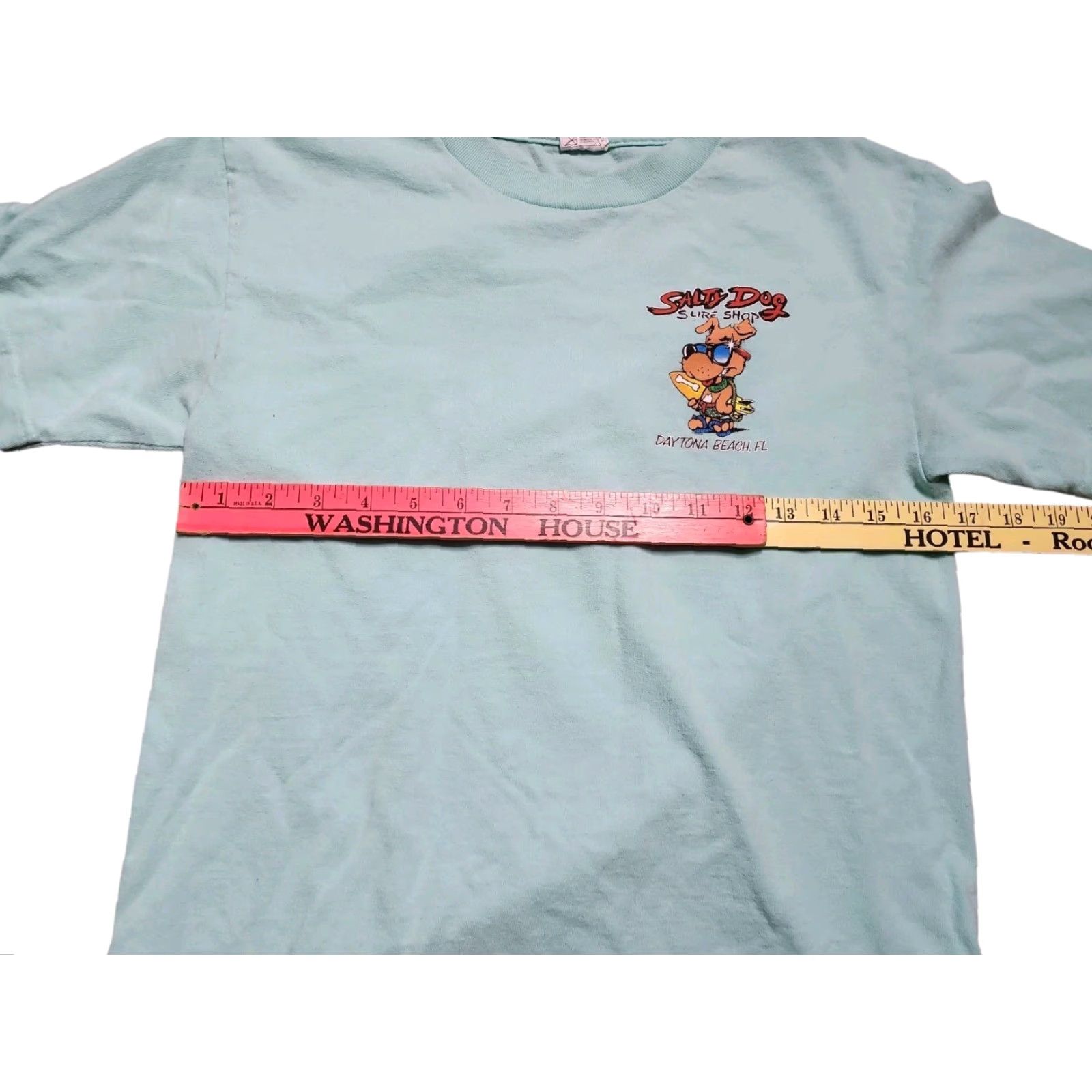 Doublet VINTAGE Salty Dog Daytona Beach FL Surf Shop T-Shirt Unisex Adults Small Blue Beach Logo 2010s Size US S / EU 44-46 / 1 - 2 Thumbnail