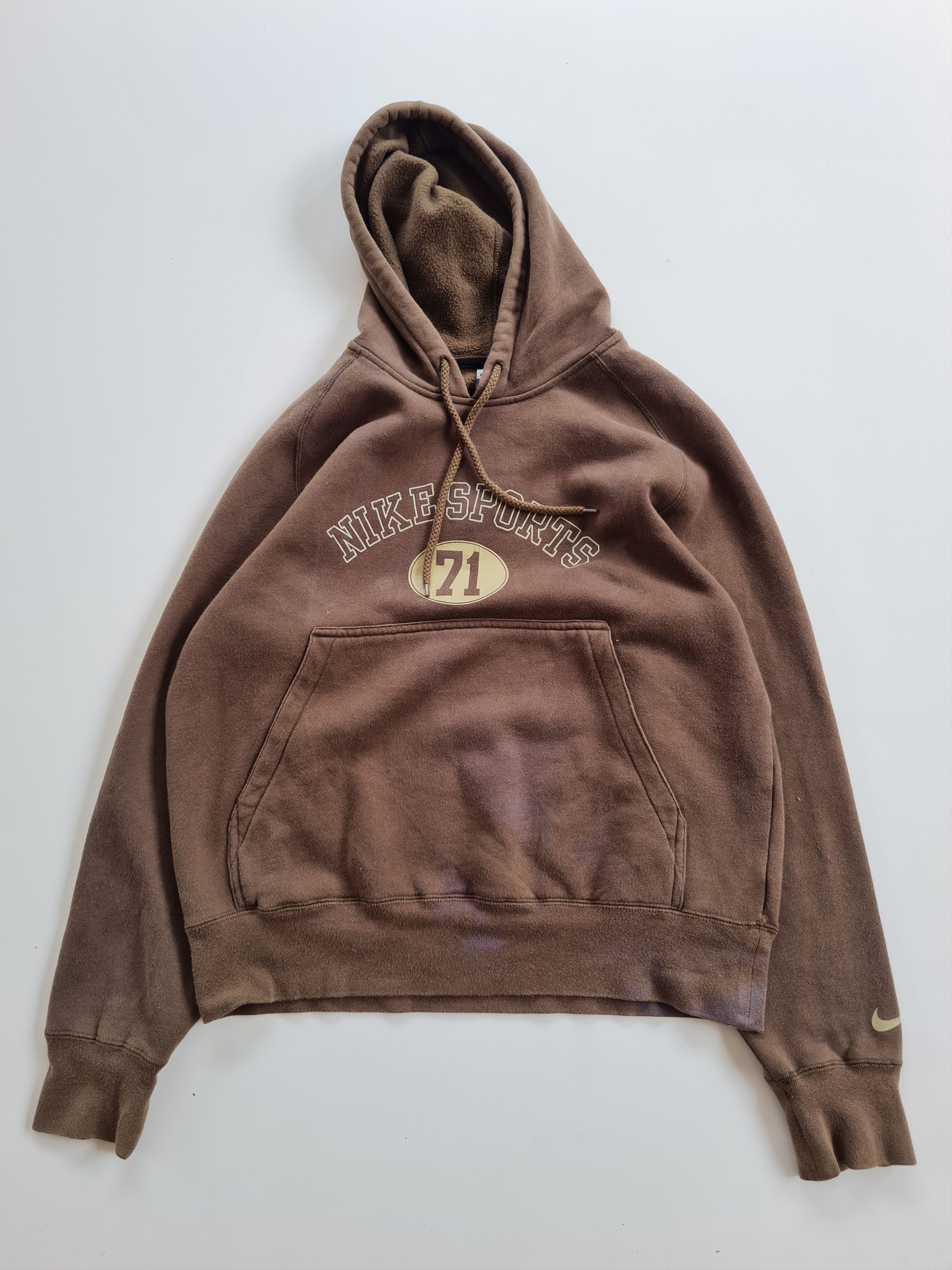 Nike × Vintage Vtg Nike Sport Spellouy Hoodie Pullover Size US M / EU 48-50 / 2 - 1 Thumbnail