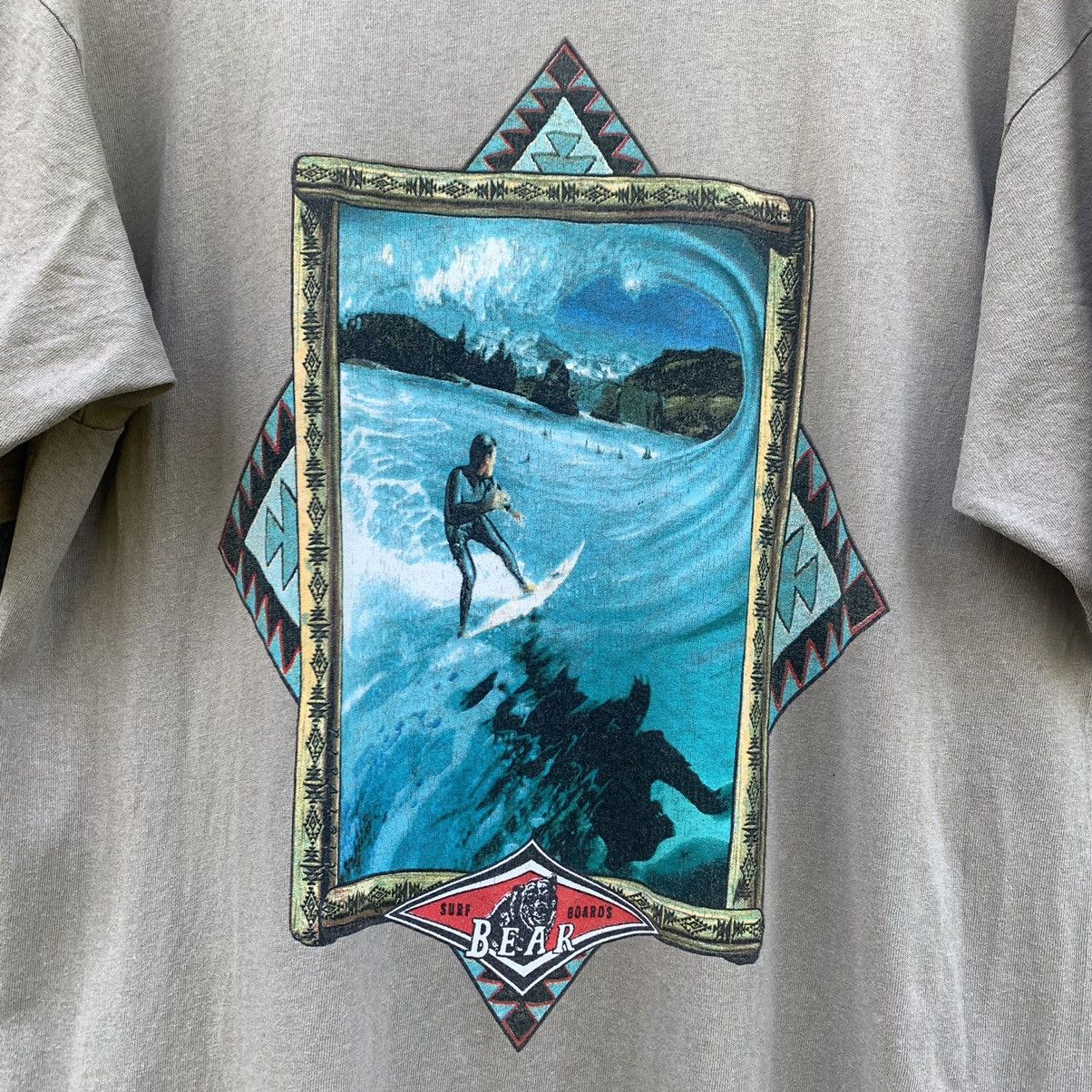 Other Thrashed Faded Bear Surf Board Brand Tee Size US L / EU 52-54 / 3 - 2 Thumbnail