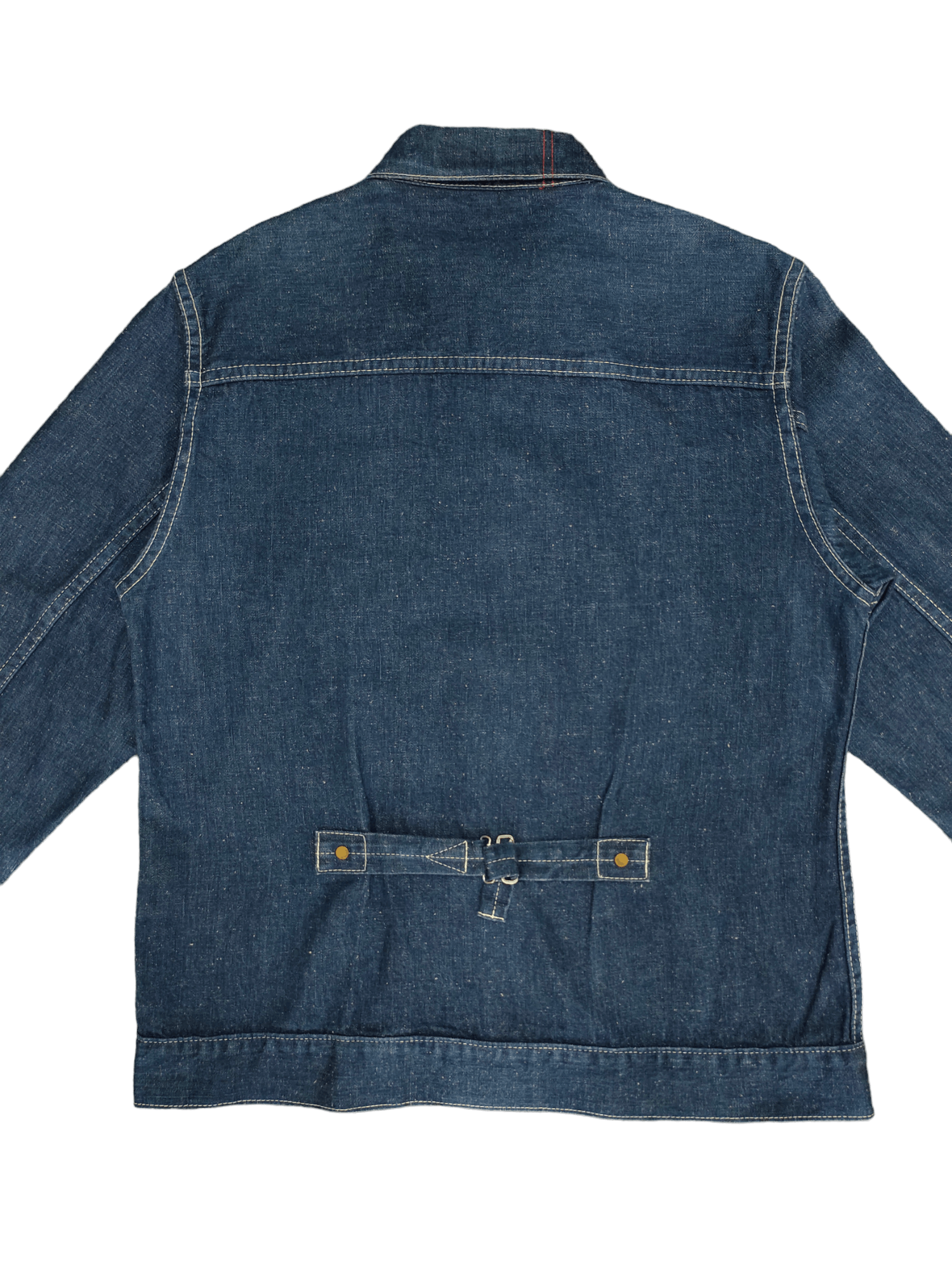 ANACHRONORM Anachronnorm Japan Type 2 Buckle Back Denim Jacket Size US S / EU 44-46 / 1 - 12 Thumbnail