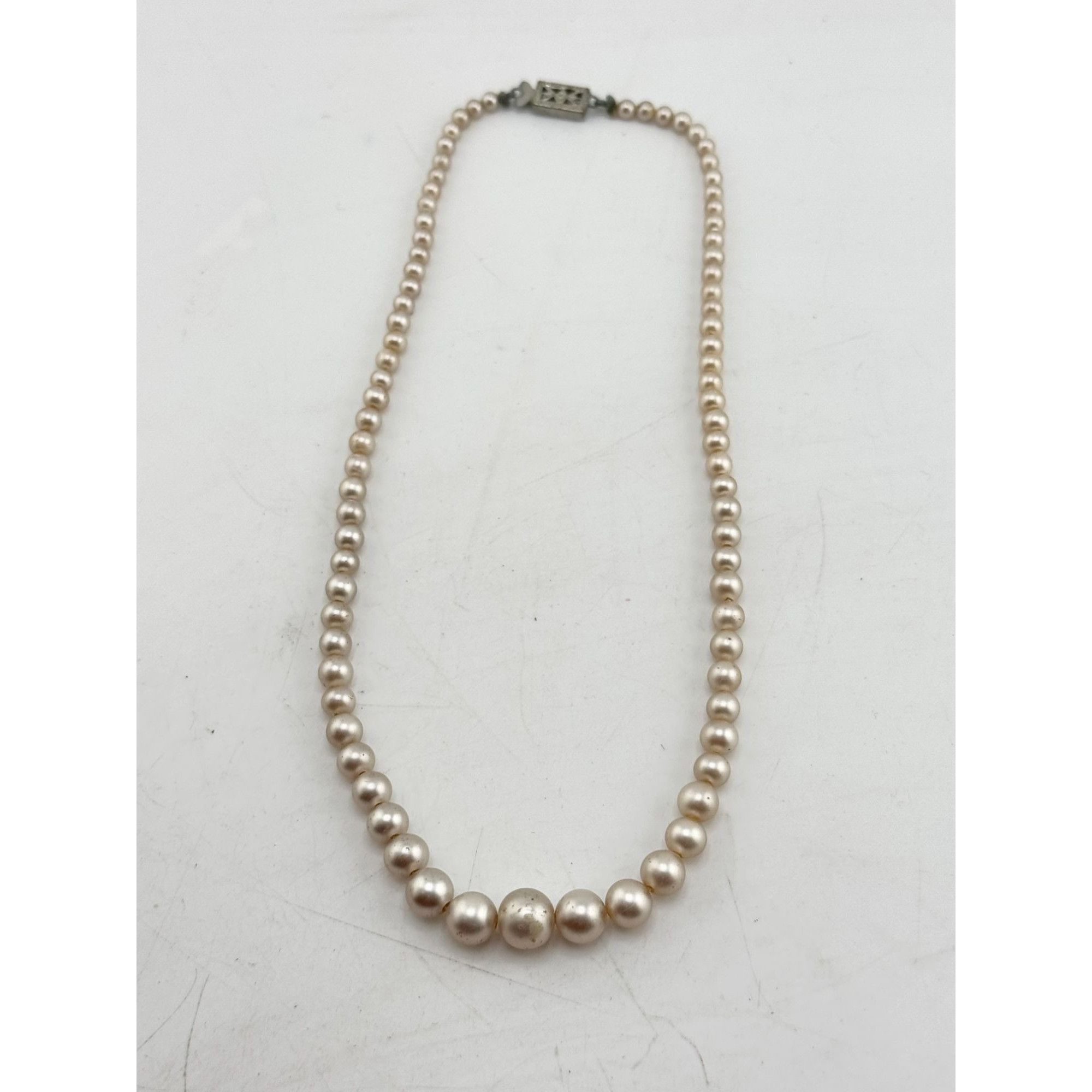 Vintage Vintage faux pearl beaded necklace Size ONE SIZE - 3 Thumbnail