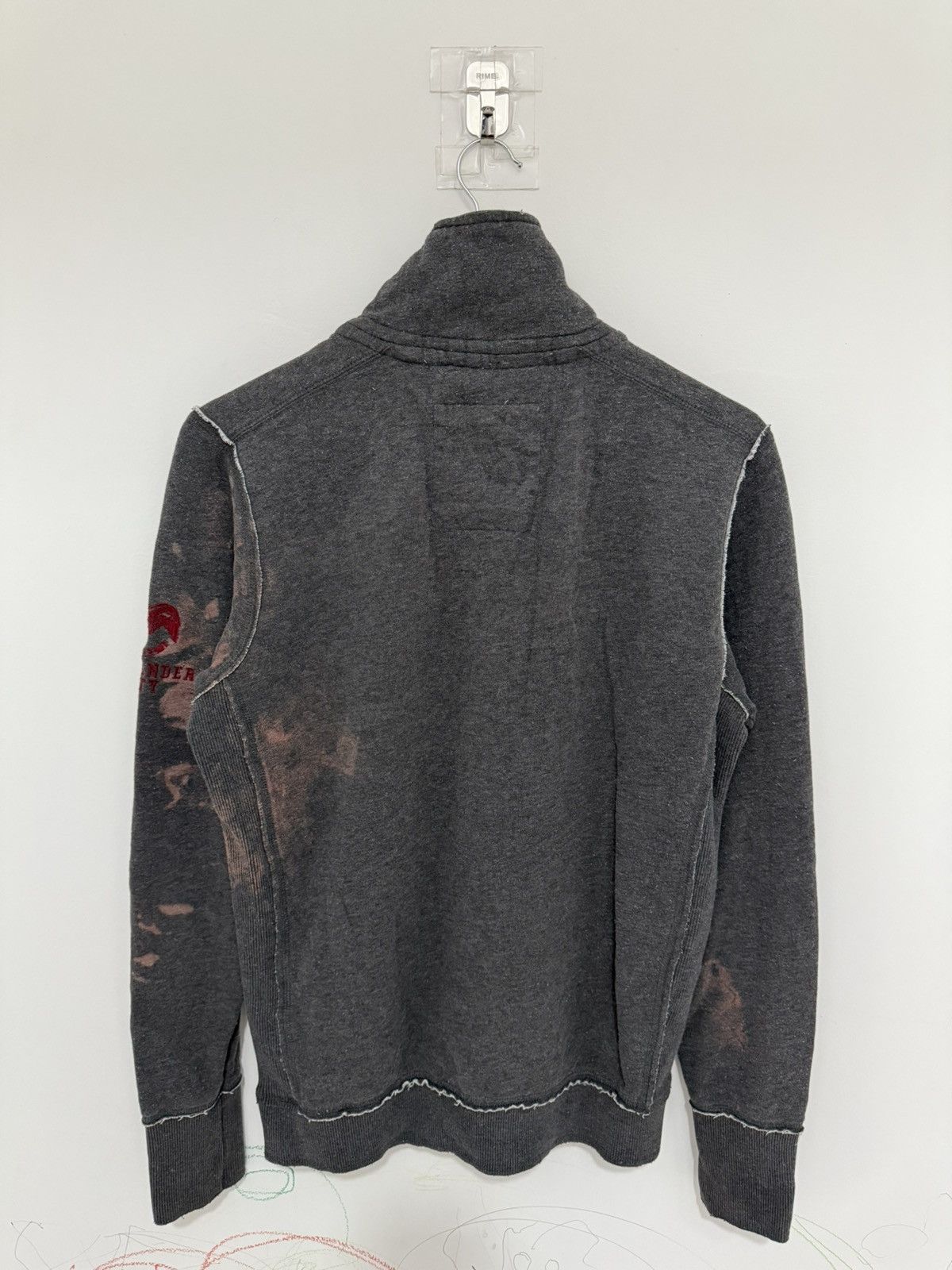 Russell Athletic Vintage Russell Athletic Longsleeve Acid Wash Style Shirt Size US L / EU 52-54 / 3 - 2 Thumbnail