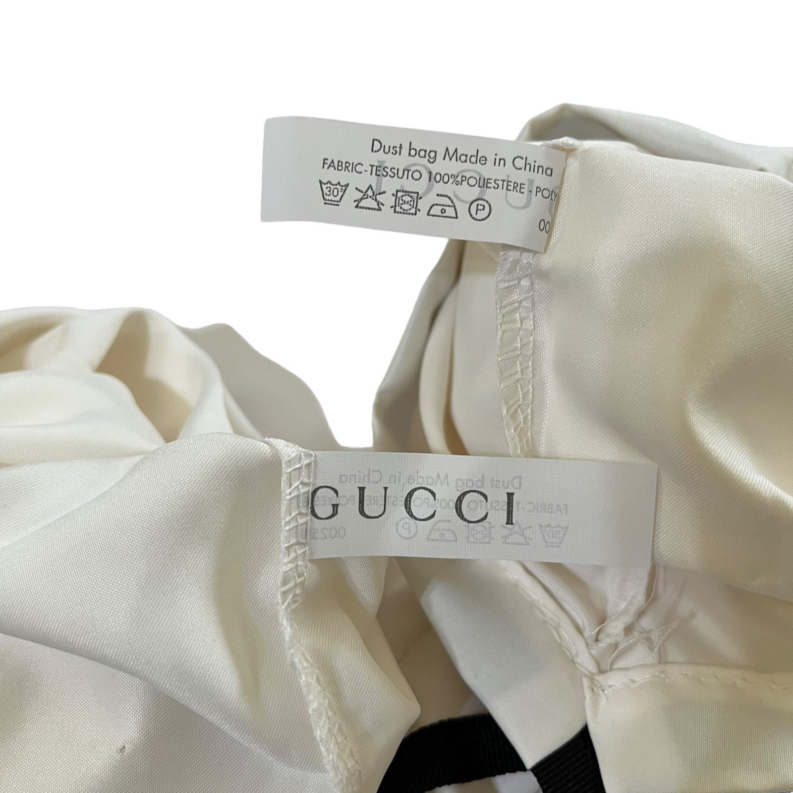 Gucci Gucci Set of Two White Dust Bags Protective Covers Sleepers Size ONE SIZE - 5 Thumbnail