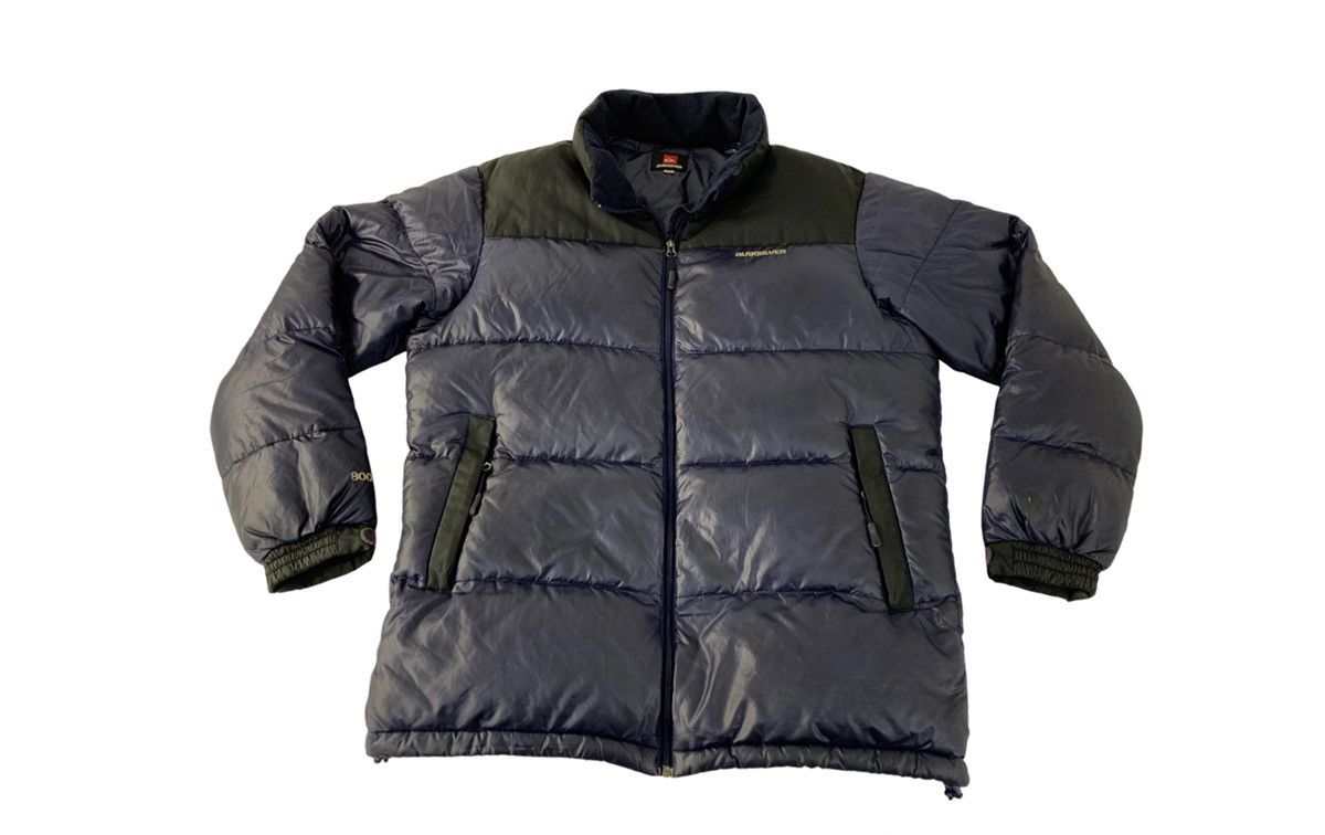 Quiksilver 90s Quicksilver Down Padded Jacket Zip Up Artic Winter Size US M / EU 48-50 / 2 - 1 Thumbnail