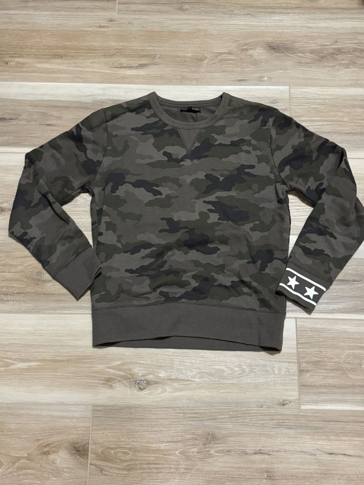 Japanese Brand Purple & yellow Japanese brand camo sweatshirt Size M / US 6-8 / IT 42-44 - 1 Thumbnail