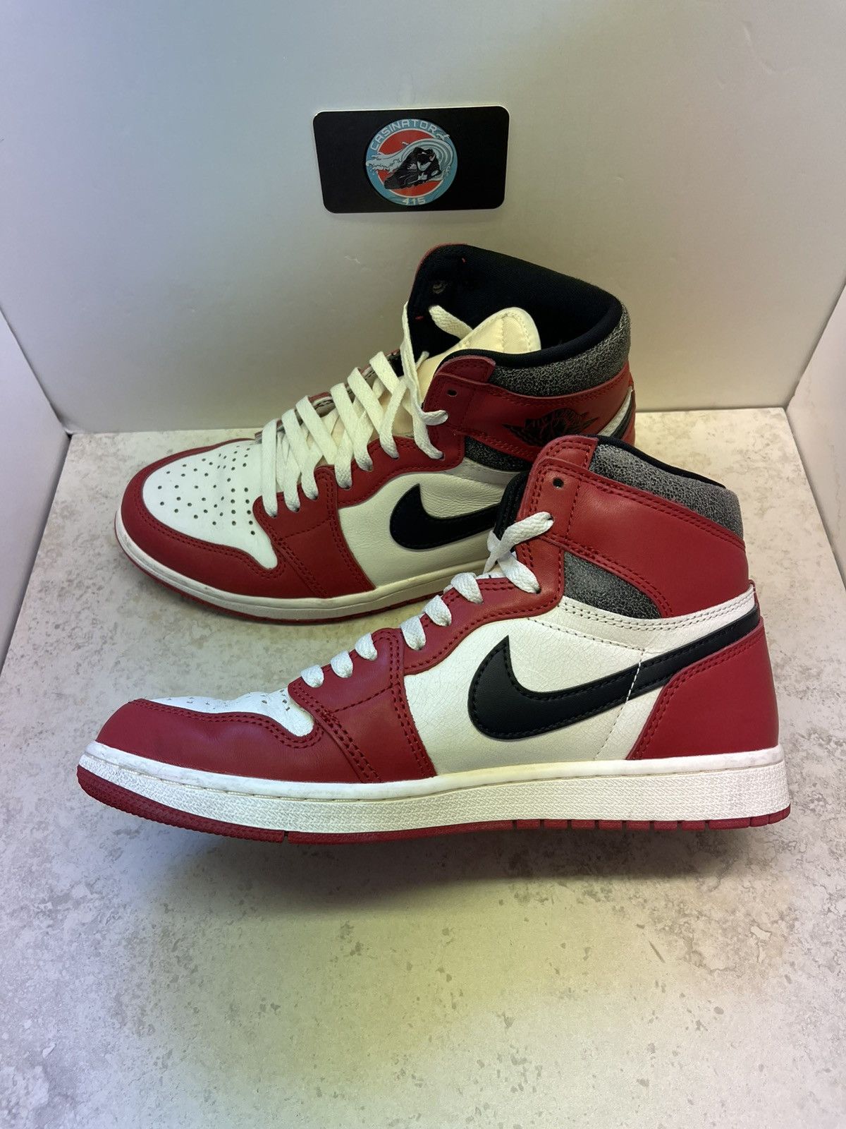 Jordan Brand Nike Air Jordan 1 Retro High OG Chicago Lost & Found Size 9 Size US 9 / EU 42 - 5 Thumbnail