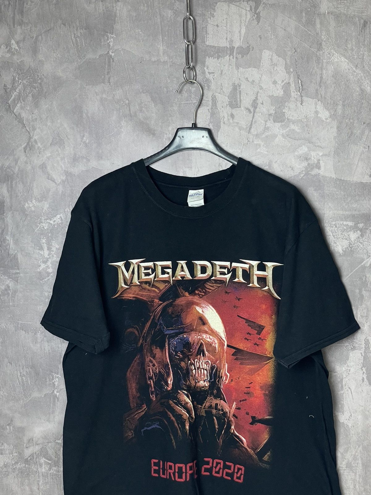 Band Tees T-shirt Megadeth 2020 Y2K Printed Very Rare Streetwear Tee Size US XL / EU 56 / 4 - 3 Thumbnail