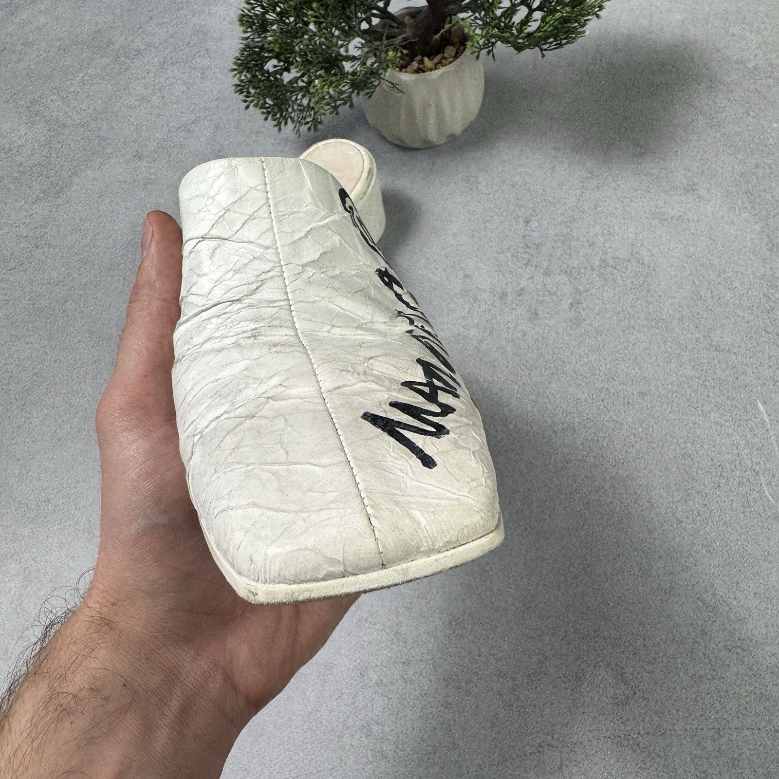 Maison Margiela Maison Margiela MM6 Mules White Size 37 Clogs US 7 Size US 7 / IT 37 - 6 Thumbnail