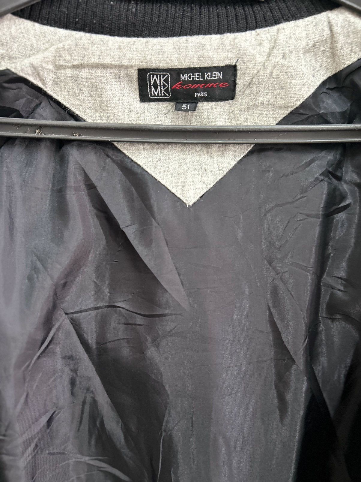 Michel Klein Vintage Michel Klein Quilted Bomber Jacket Size US M / EU 48-50 / 2 - 9 Thumbnail