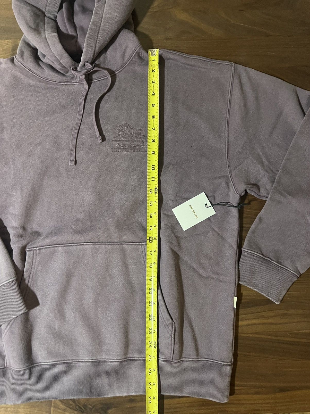 Aime Leon Dore Aime Leon Dore Aimé Tonal Unisphere Logo Hoodie Violet XXL Size US XXL / EU 58 / 5 - 7 Thumbnail