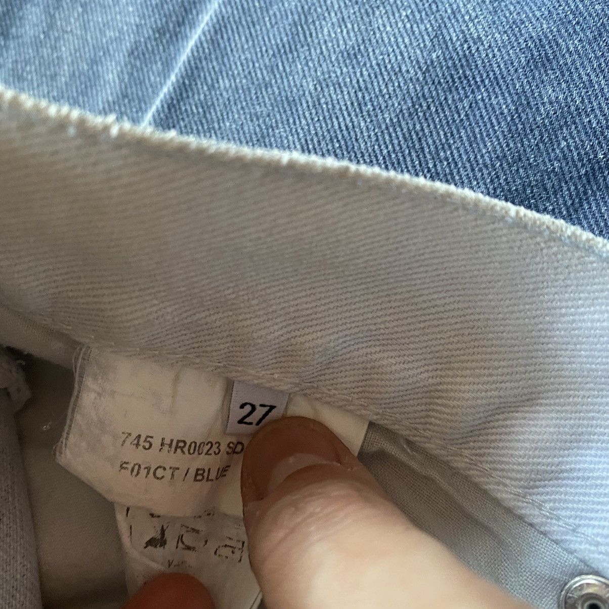Helmut Lang Archive SS02 Overprint Denim Size US 28 / EU 44 - 10 Thumbnail