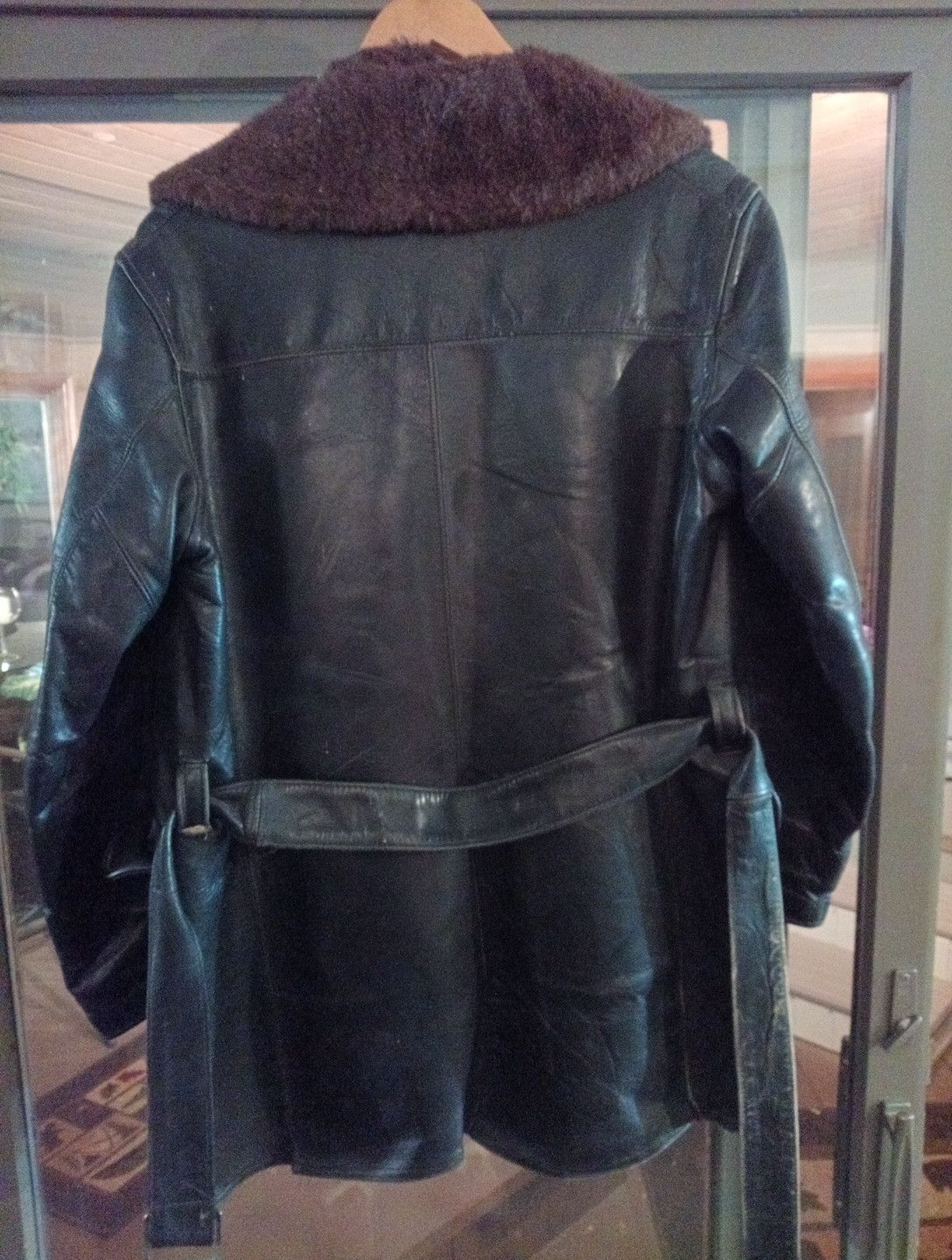 Other 1930's Hercules Leather Barnstormer Coat Size 40 - 2 Thumbnail