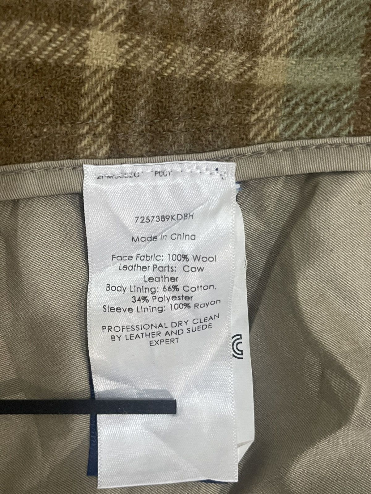 Polo Ralph Lauren Polo Ralph Lauren Plaind Suede-Trim twill BOmber jacket Size US M / EU 48-50 / 2 - 12 Thumbnail