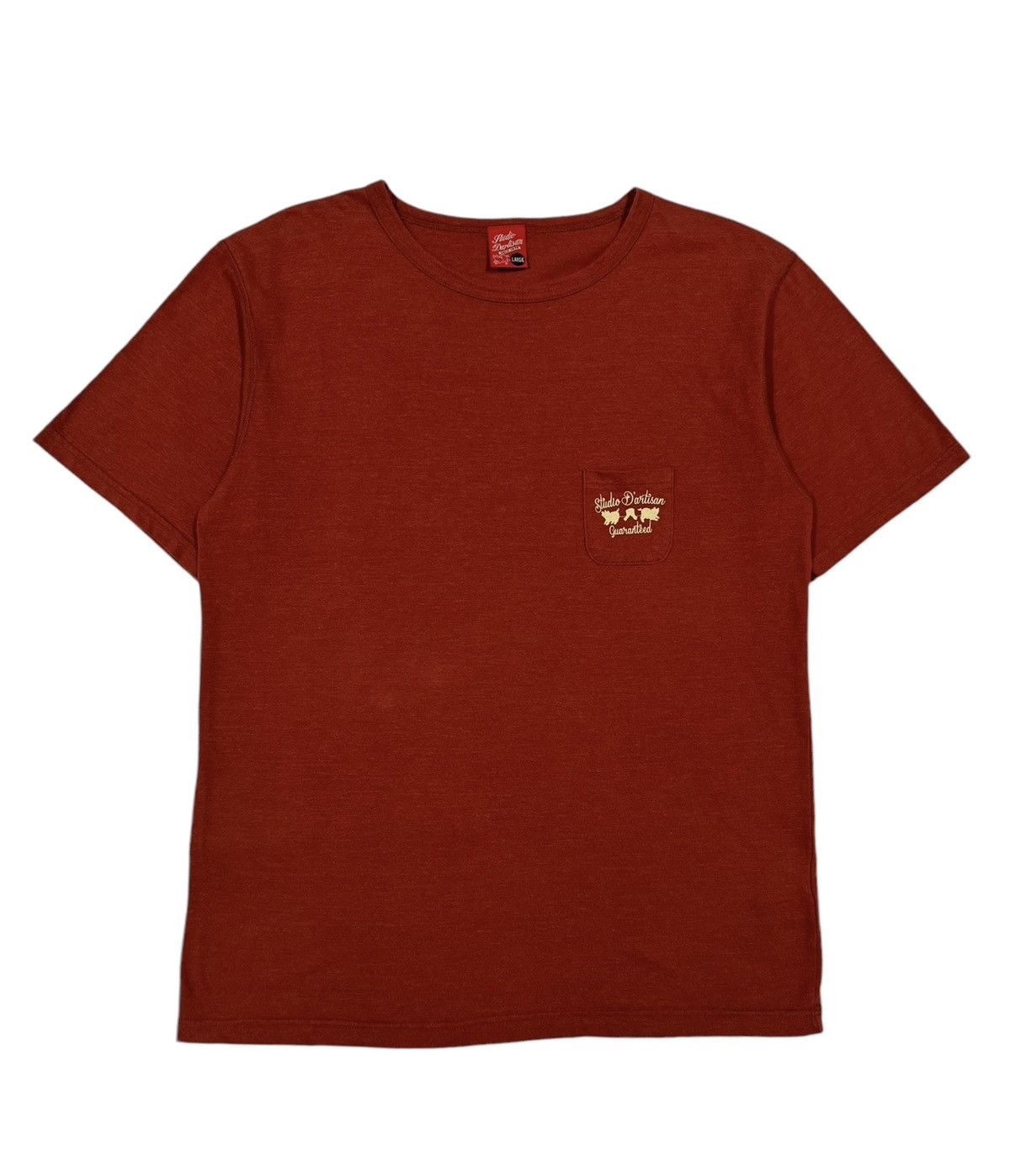 Mister Freedom × Studio D'Artisan × Sugar Cane Studio D’Artisan Single Pocket Logo Tee Size US L / EU 52-54 / 3 - 1 Thumbnail