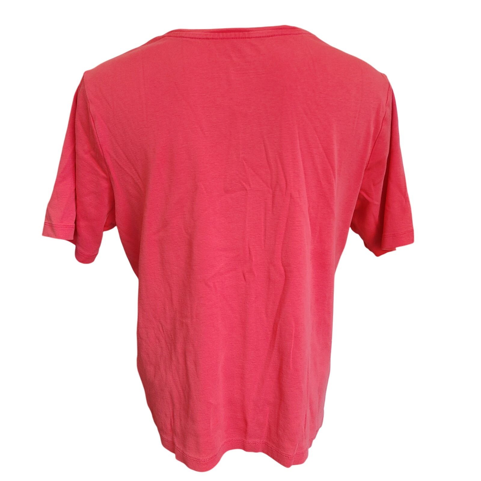 Chicos Chico's The Ultimate Tee Women's 2 Red Round Neck Basic Tee Size L / US 10 / IT 46 - 2 Thumbnail