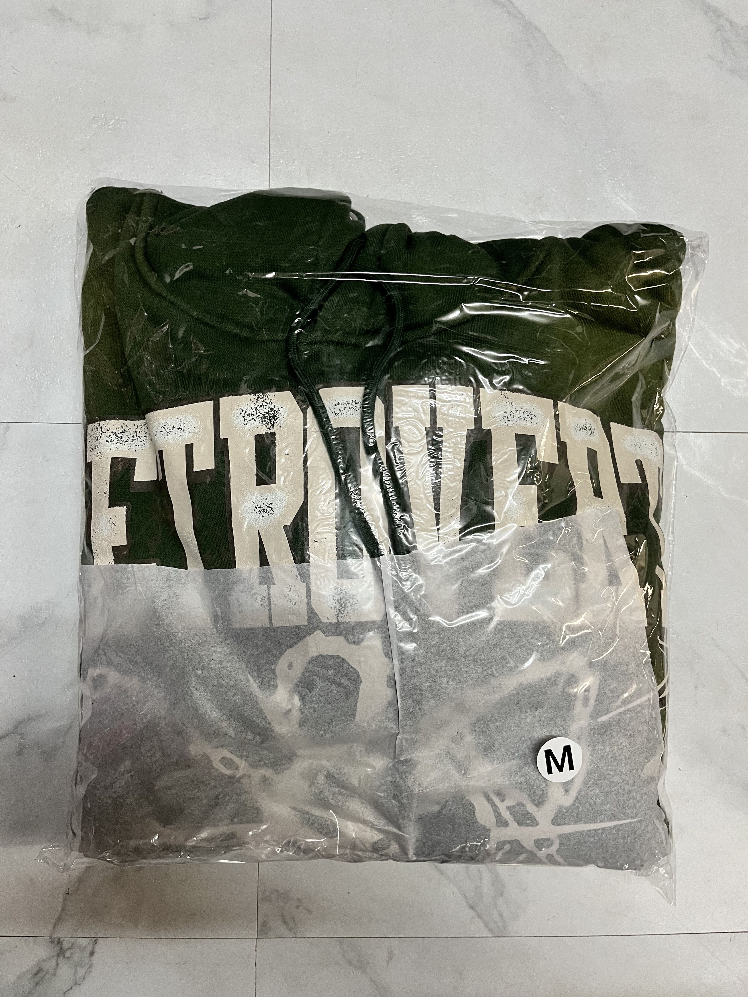 RETROVERT Green Studded Destruction Hoodie Size US M / EU 48-50 / 2 - 5 Thumbnail