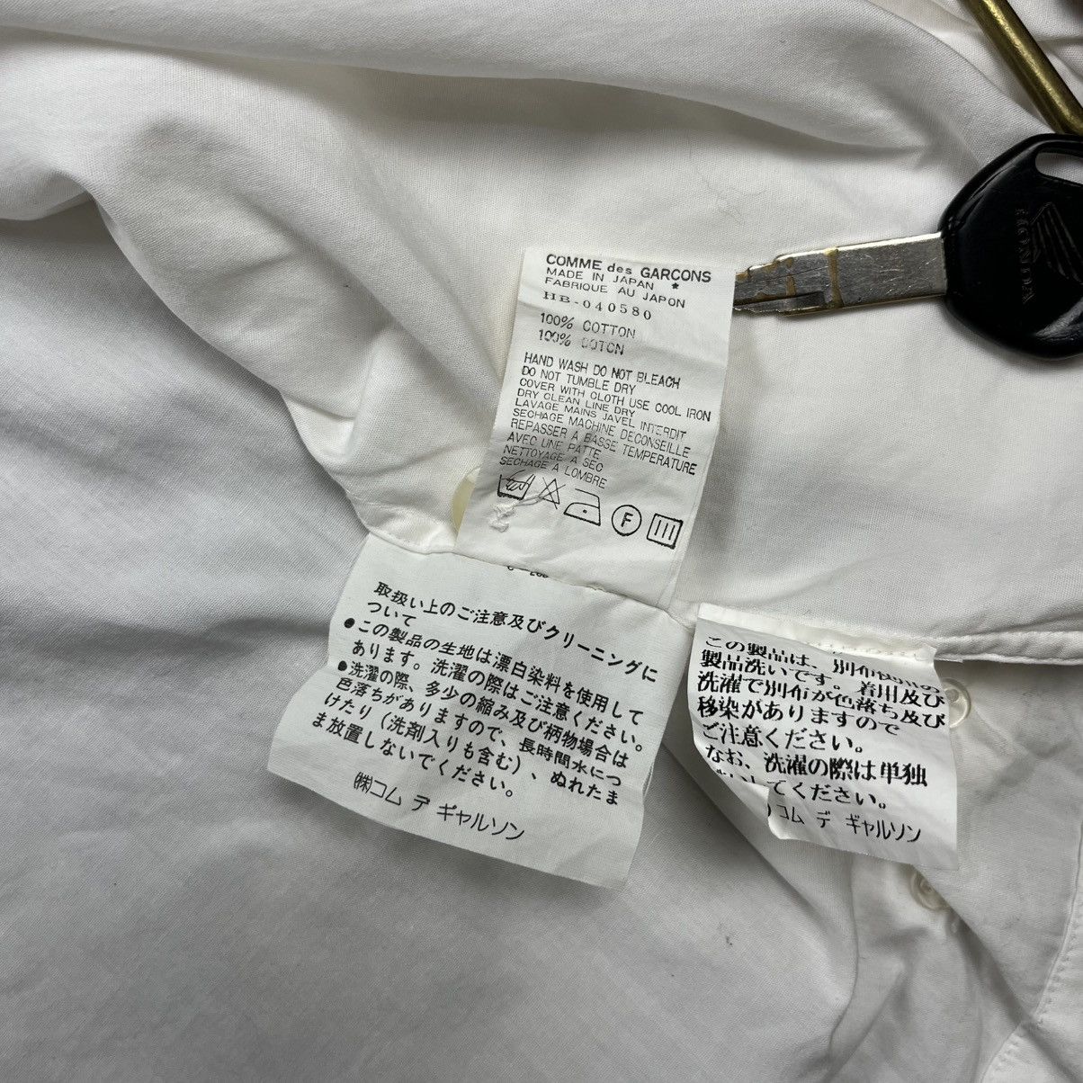 Comme des Garcons Homme 90s Comme des garcons homme Ad 1995 patchwork zip up shirt Size US M / EU 48-50 / 2 - 10 Thumbnail