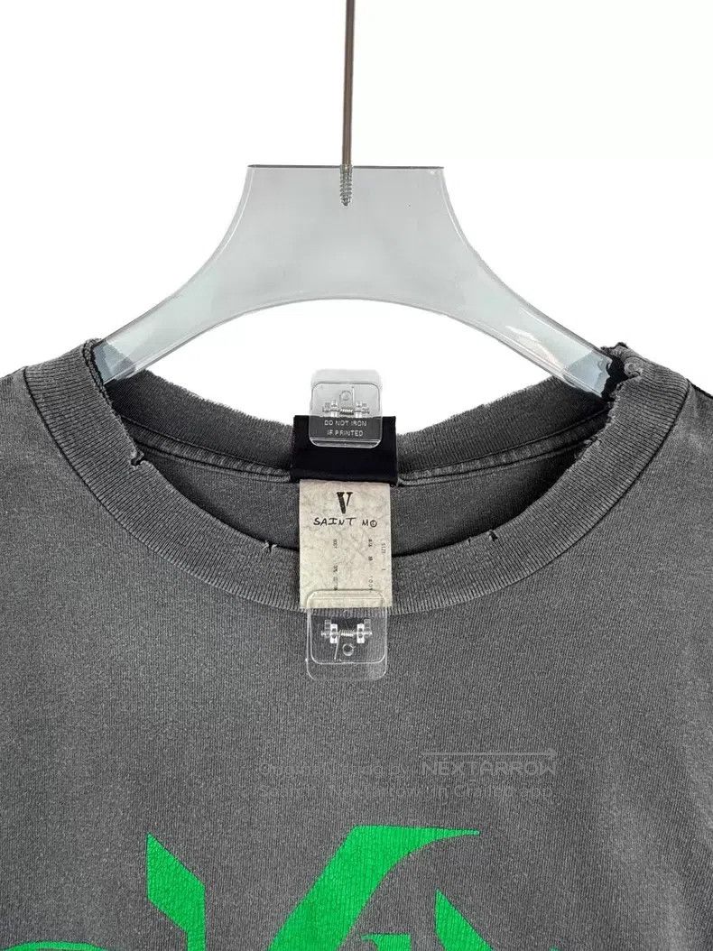 Saint Michael Saint Michael Co-branded washed print crew neck long sleev Size US L / EU 52-54 / 3 - 4 Thumbnail