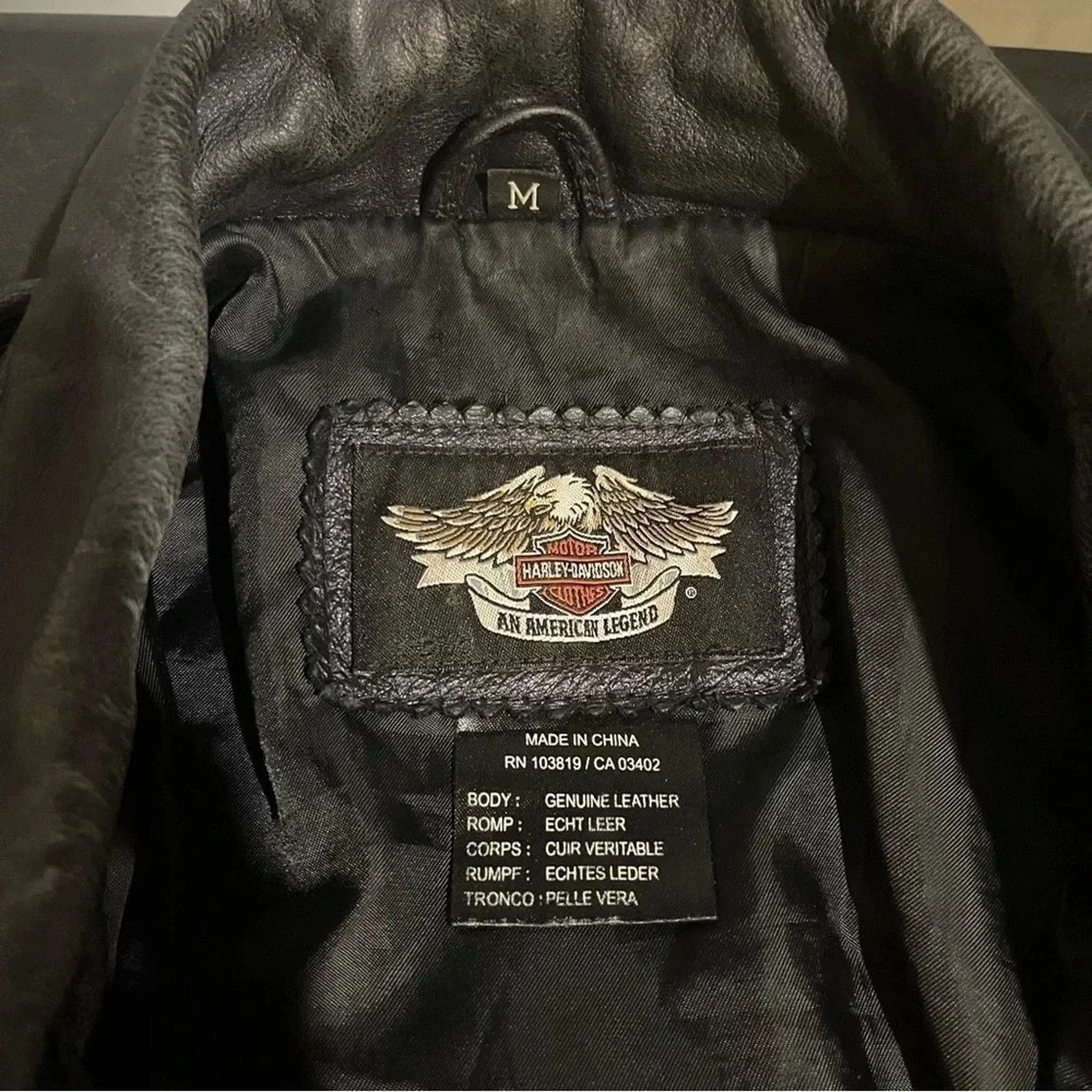 Harley Davidson Harley Davidson Sensation Leather Jacket Medium Motorcycle Size M / US 6-8 / IT 42-44 - 11 Thumbnail