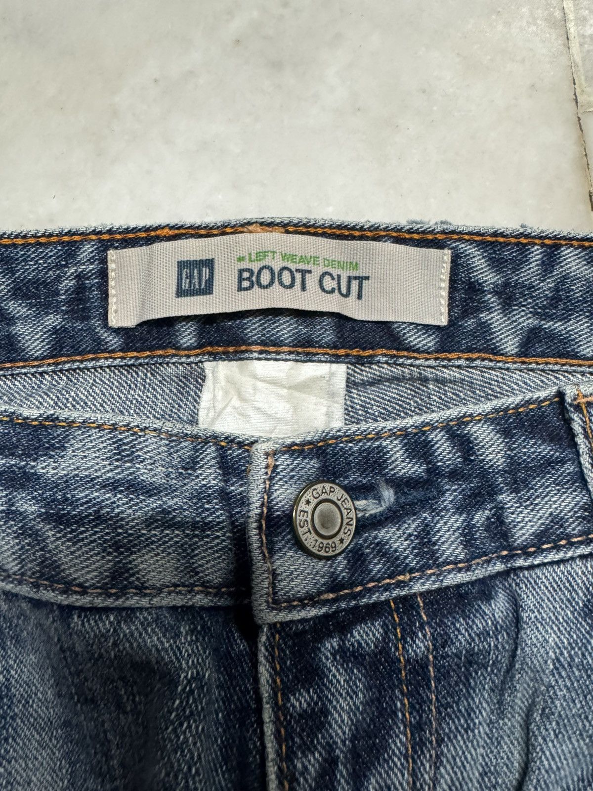Gap 💥FLARE💥VINTAGE 90s STYLE GAP BOOTCUT FADED STYLE INSANE JEAN Size US 29 - 6 Thumbnail