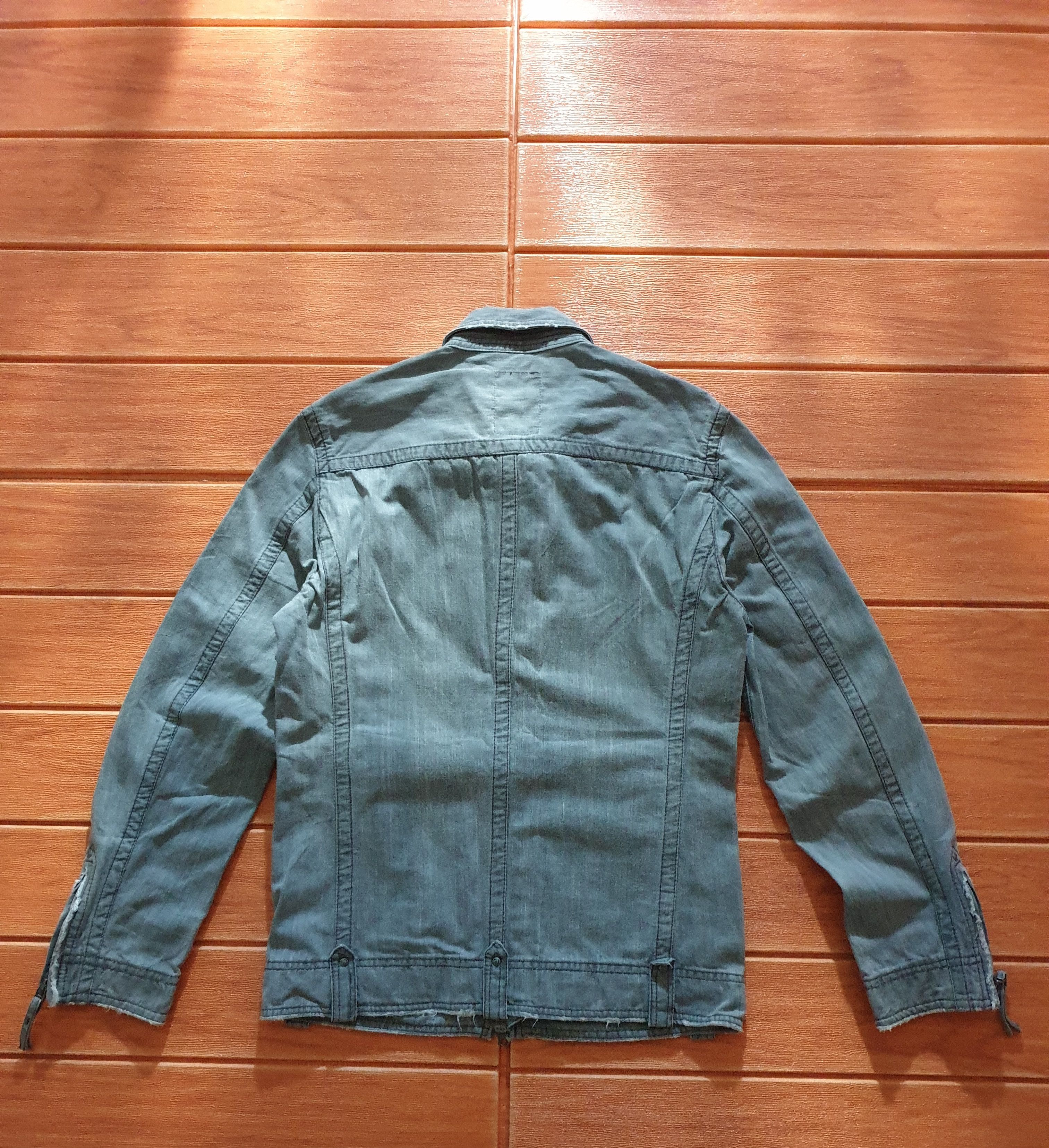 Nicole Club 💥Nicole club for man matsuda grey colour denim jacket Size US M / EU 48-50 / 2 - 10 Thumbnail