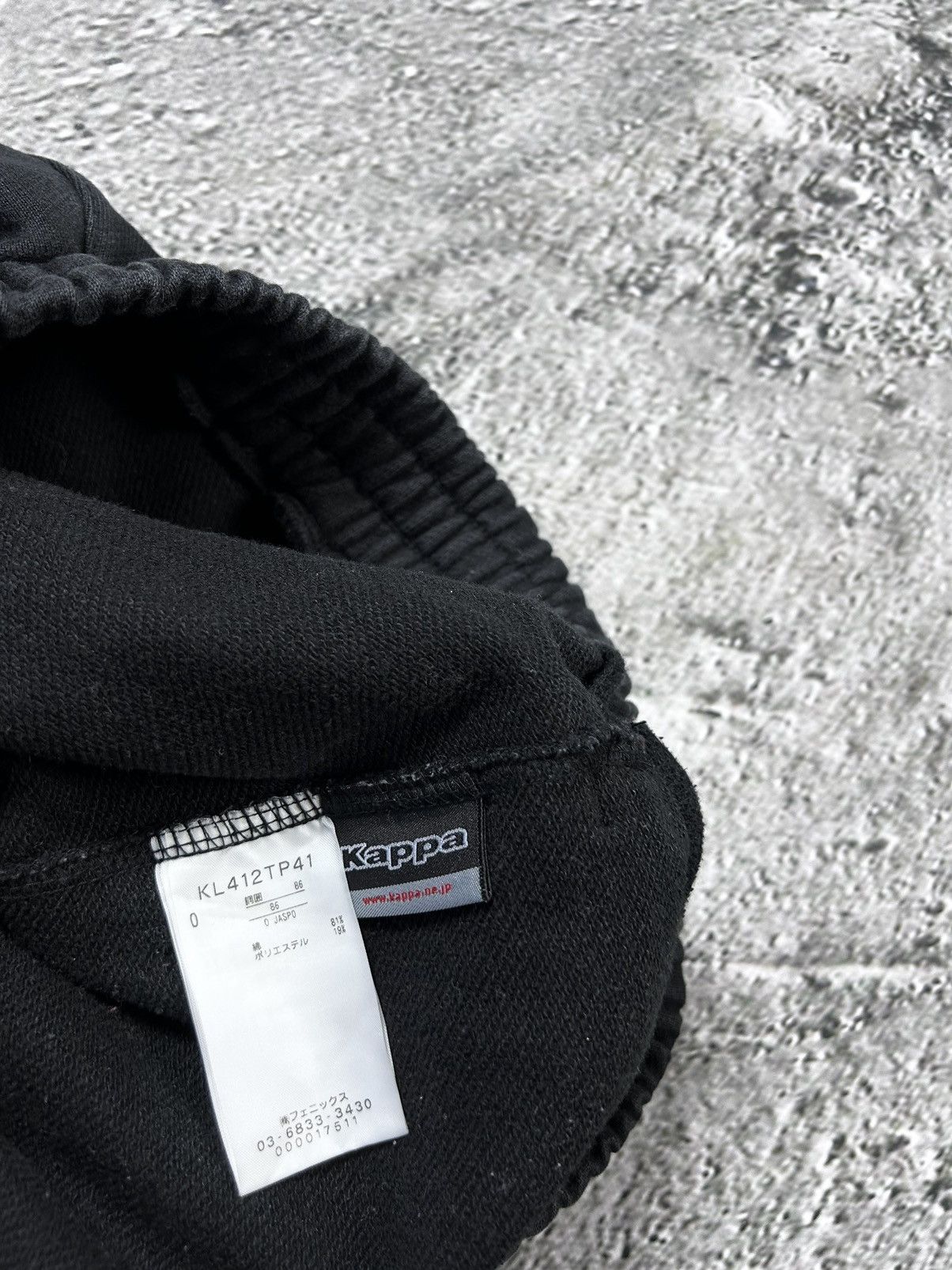 Kappa × Vintage Kappa Italy vintage track suit zip sweatshirt black Size US L / EU 52-54 / 3 - 12 Thumbnail