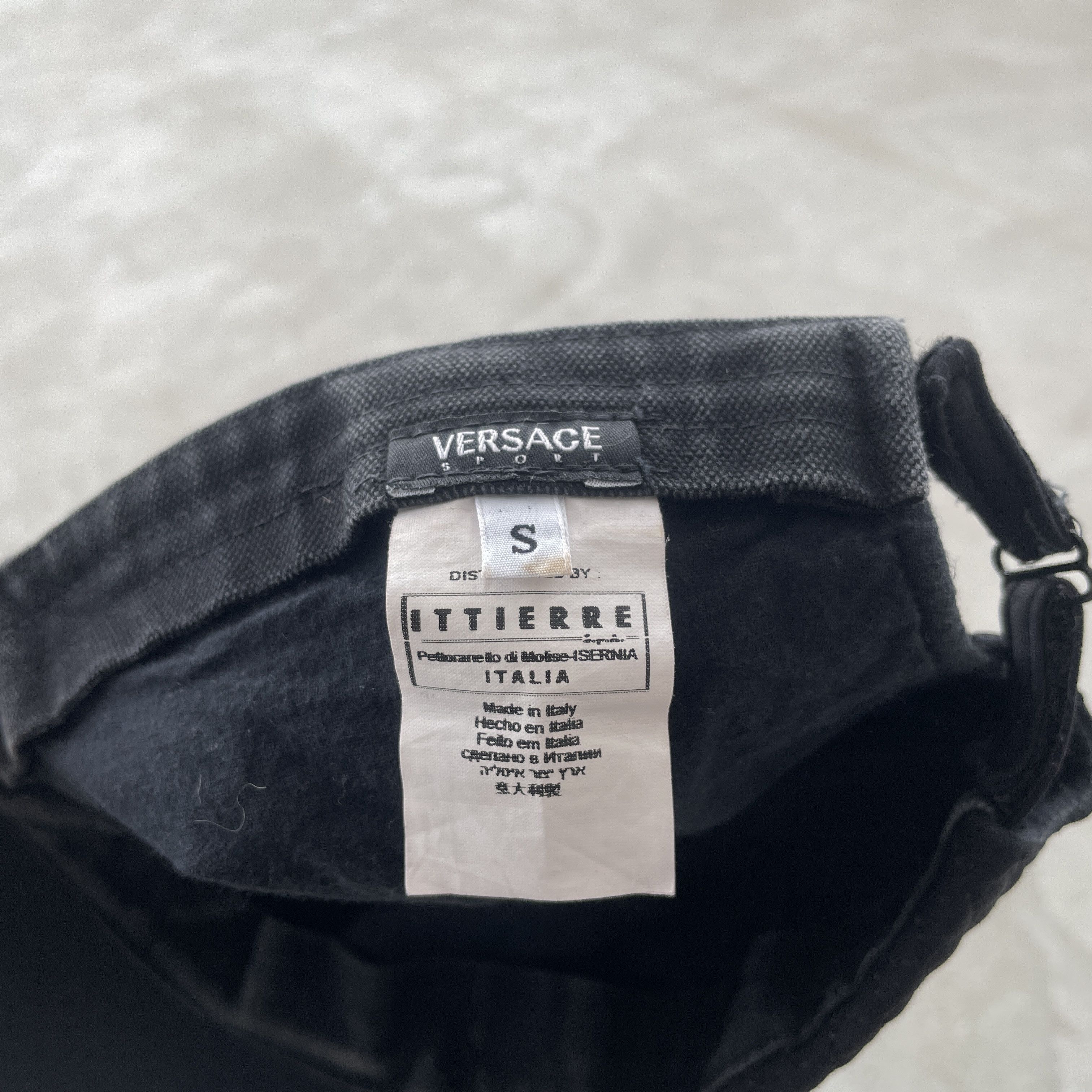 Versace Vintage Versace Sport Quilted Cap Size ONE SIZE - 5 Thumbnail
