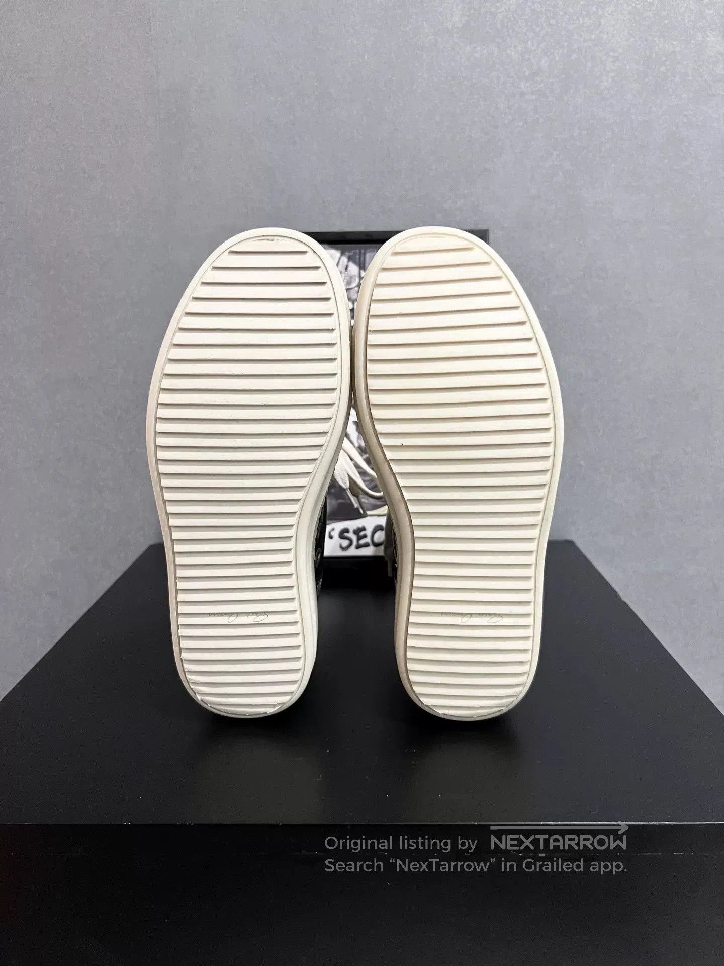 Rick Owens Rick Owens Leather High-Top Sneakers. Size US 5 / IT 35 - 8 Thumbnail