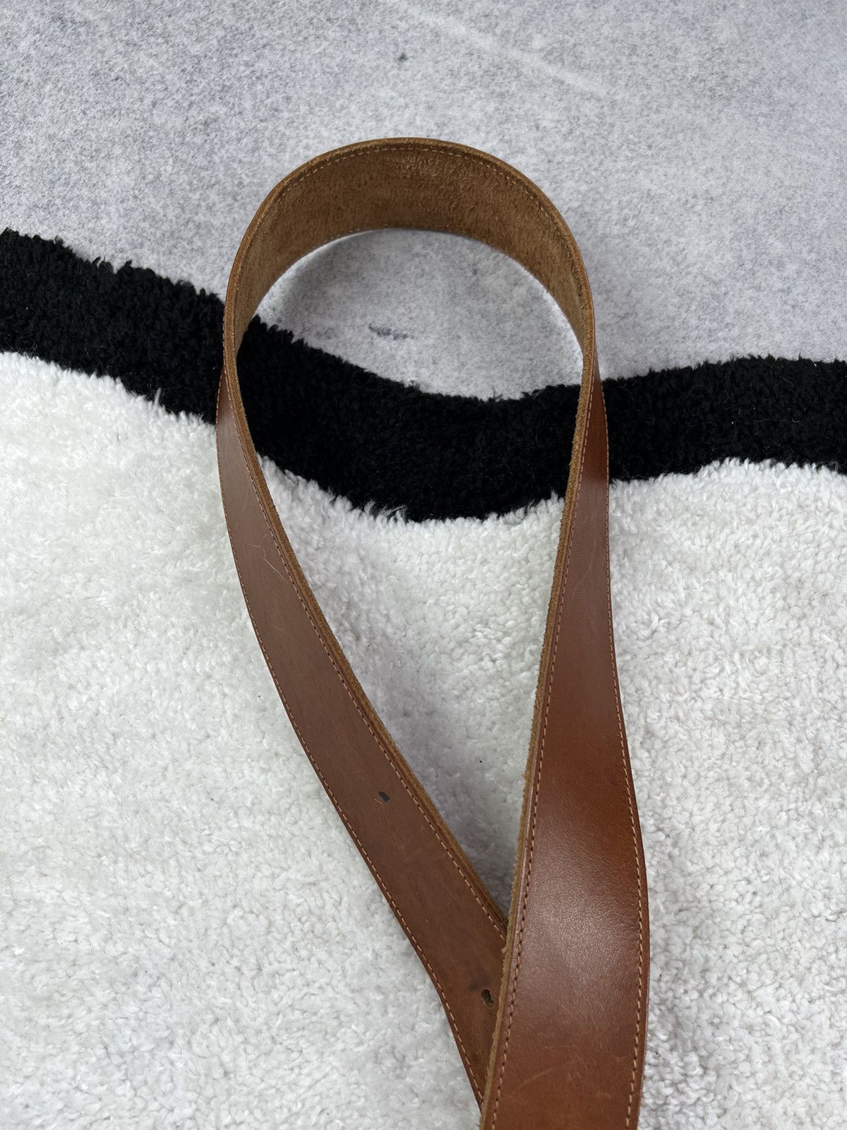Vintage Vintage XX Secolo Italy Luxury Brown Belt Size ONE SIZE - 4 Thumbnail