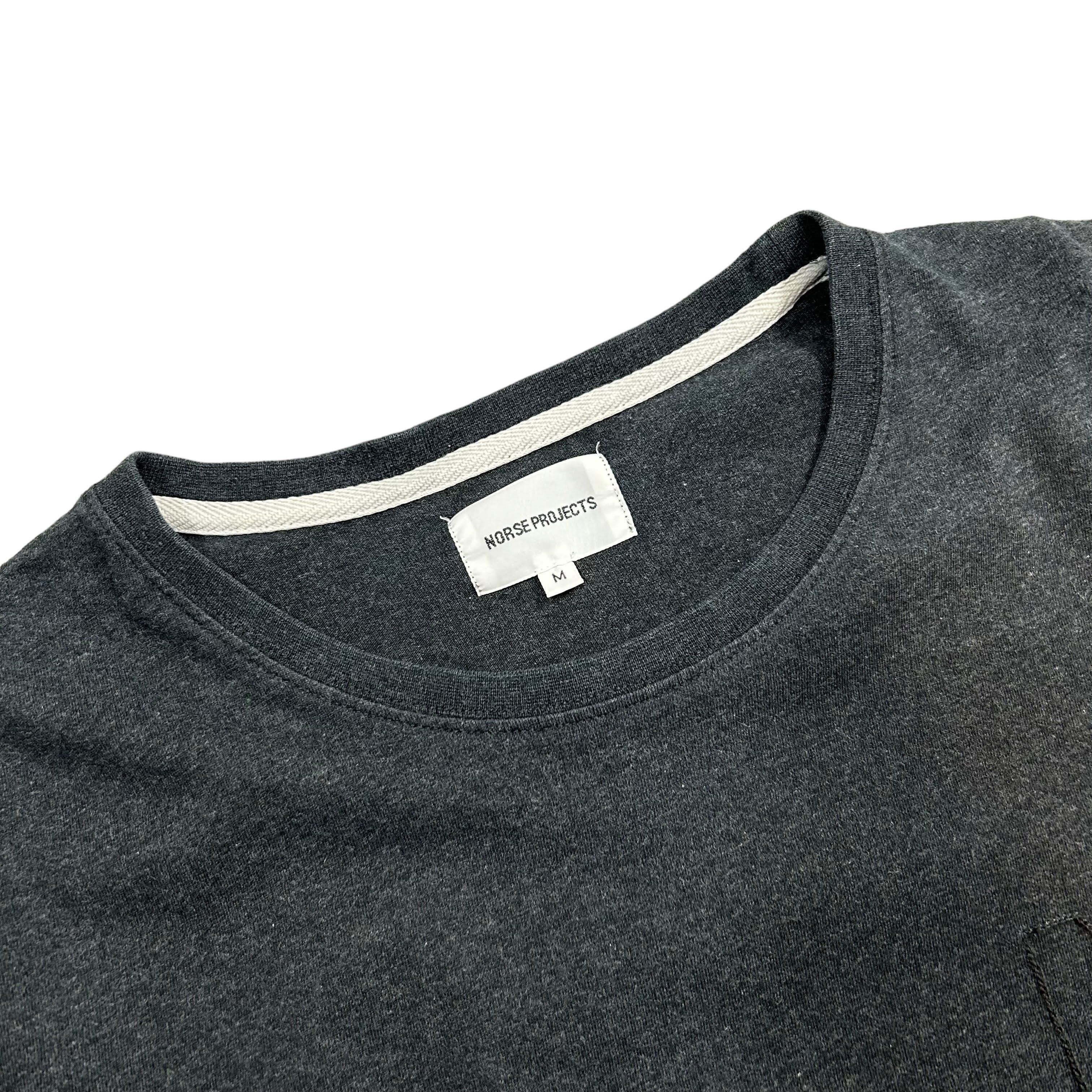 Norse Projects Norse Projects Niels Basic Logo Gray Embroidered T-shirt M Size US M / EU 48-50 / 2 - 4 Thumbnail