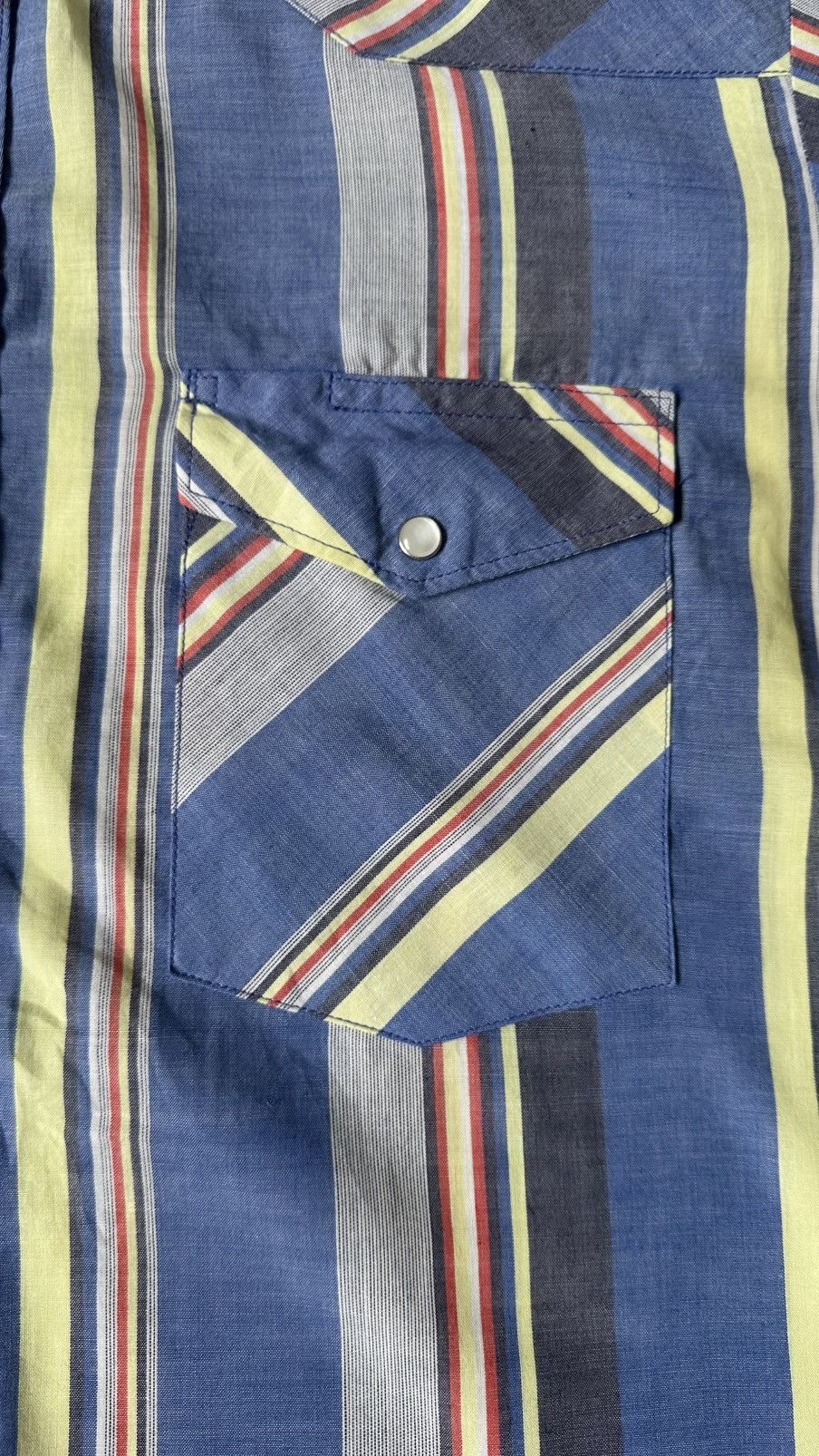 Wrangler VINTAGE 90S WRANGLER WRENCHER PERAL SNAP SHIRT Size US M / EU 48-50 / 2 - 3 Thumbnail