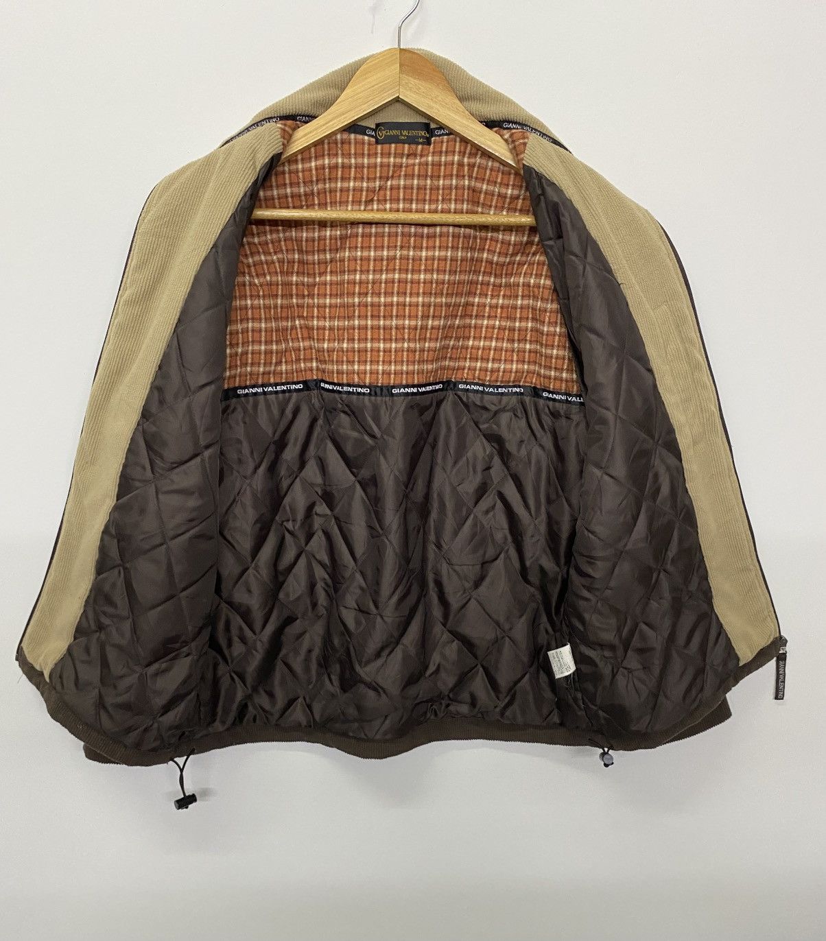 Gianni Valentino Gianni Valentino Small Logo Embroidery Corduroy Jacket Size US M / EU 48-50 / 2 - 10 Thumbnail