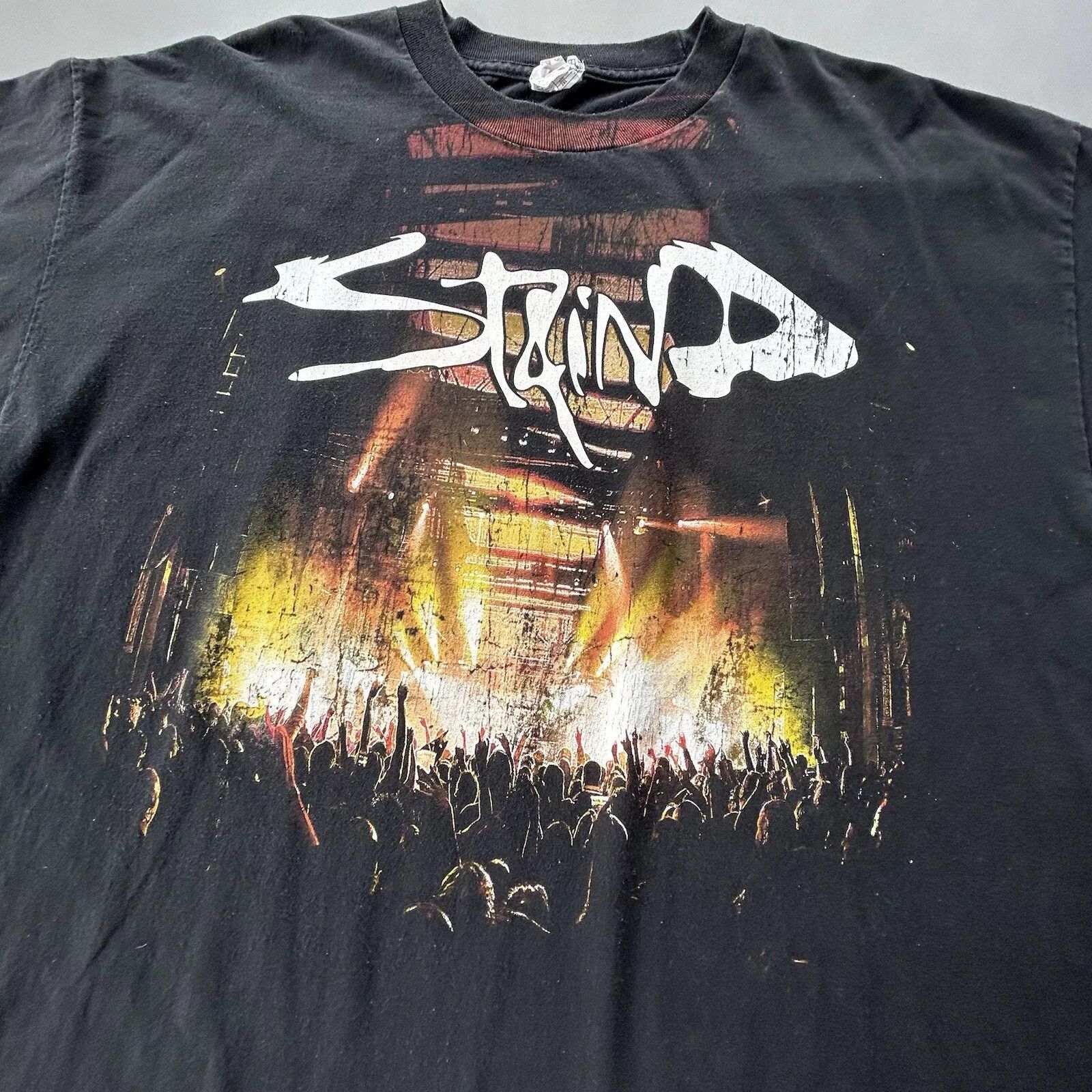 Alstyle Vintage Staind 2009 Tour Concert Band T Shirt Size US XXL / EU 58 / 5 - 8 Thumbnail