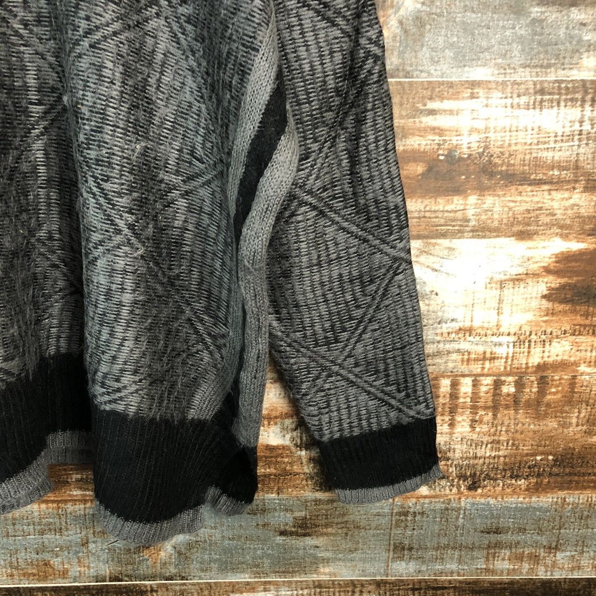 Homespun Knitwear Japanese Brand Grey vintage Knitwear #A1963 Size US M / EU 48-50 / 2 - 8 Thumbnail
