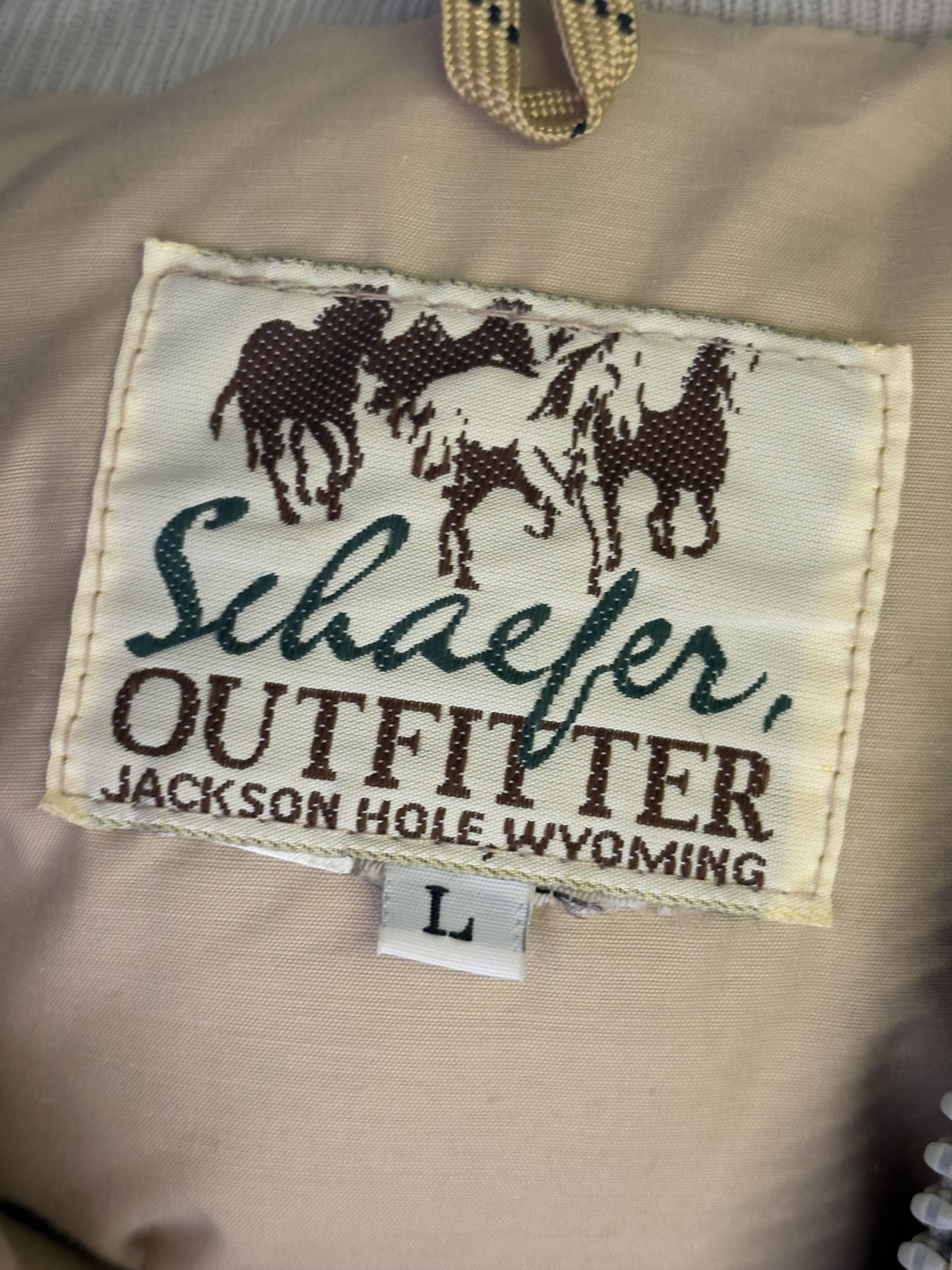 Other Vintage 80's Schaefer Outfitters Heavy Canvas Puffer Jacket Size US L / EU 52-54 / 3 - 5 Thumbnail