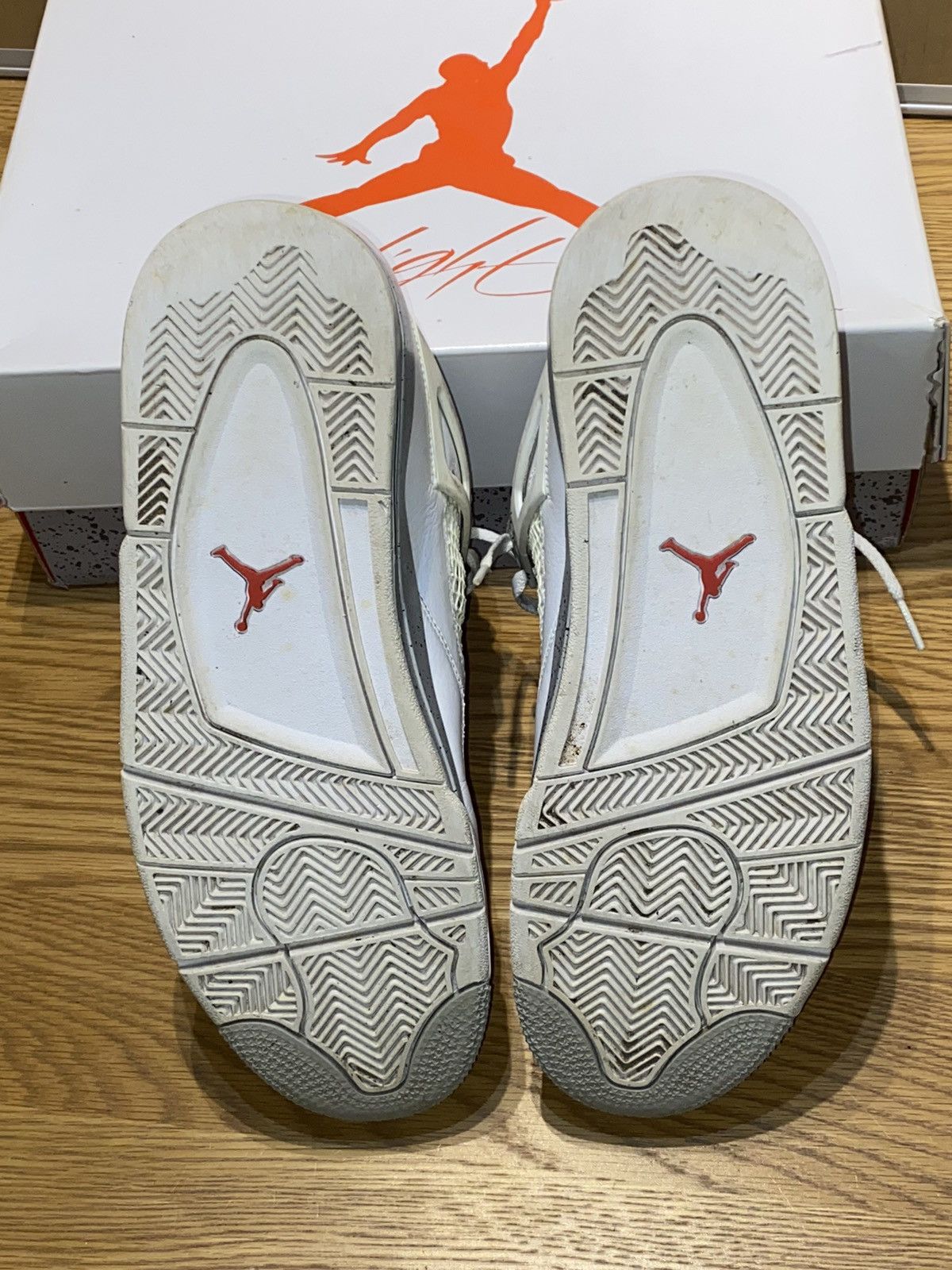 Jordan Brand Jordan 4 white oreo uk 10.5 Size US 11.5 / EU 44-45 - 3 Thumbnail