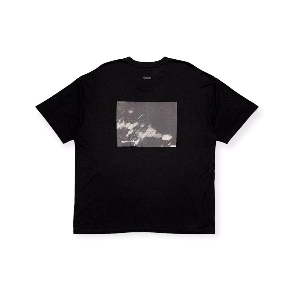 image of Stein Ss20 Helvetica T-Shirt in Black, Men's (Size Large)