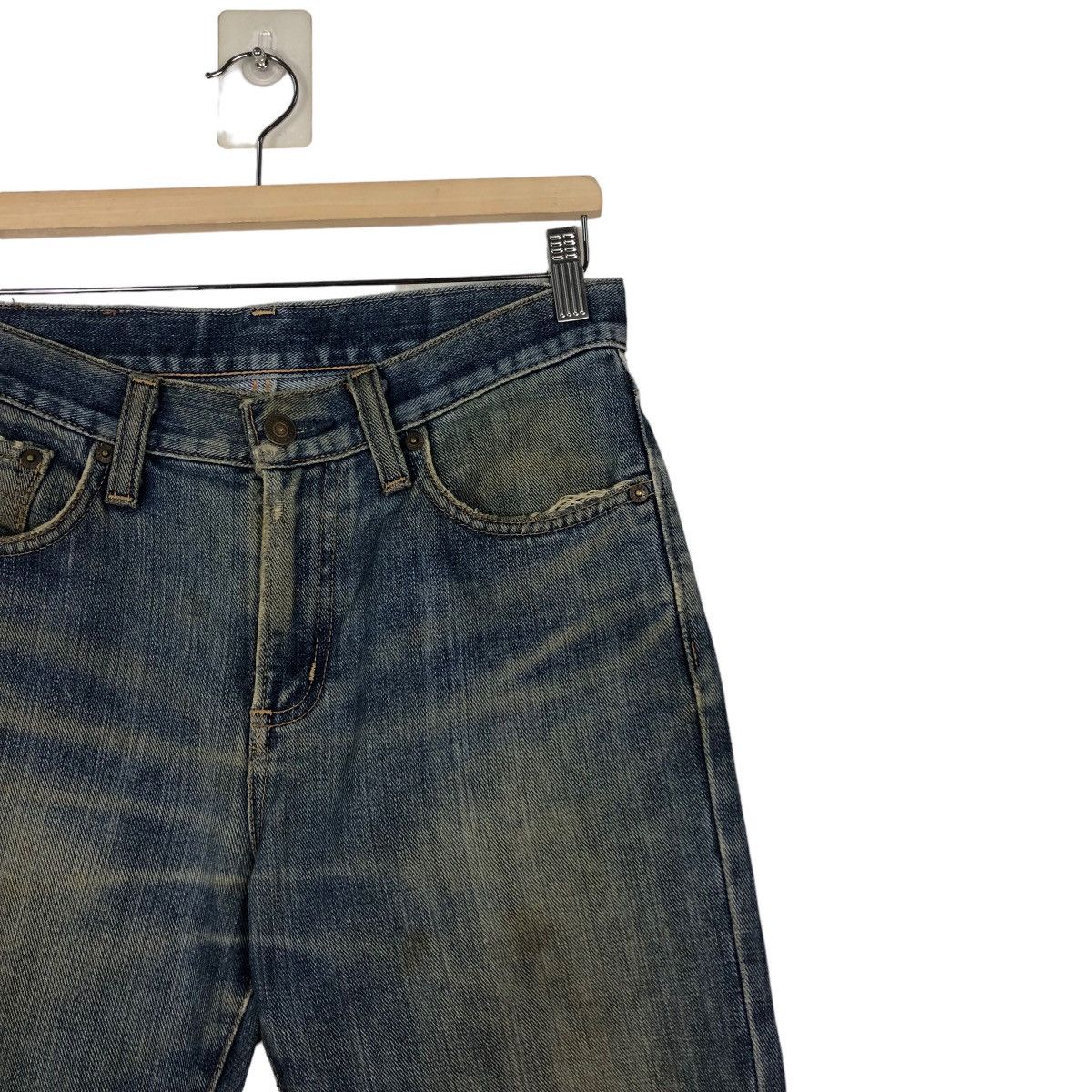 Edwin 🔥VINTAGE DENIM JEANS WRANGLER UNION MADE Size US 30 / EU 46 - 6 Thumbnail