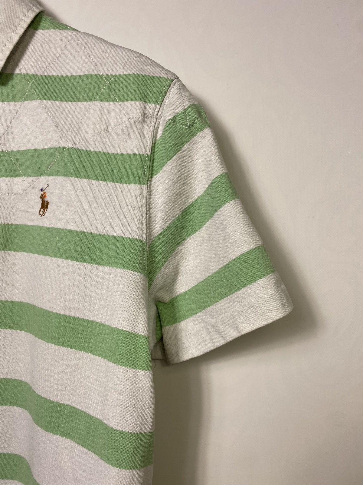 Polo Ralph Lauren 00s Ralph Lauren Vintage Y2K Striped Retro Polo Size US S / EU 44-46 / 1 - 3 Thumbnail