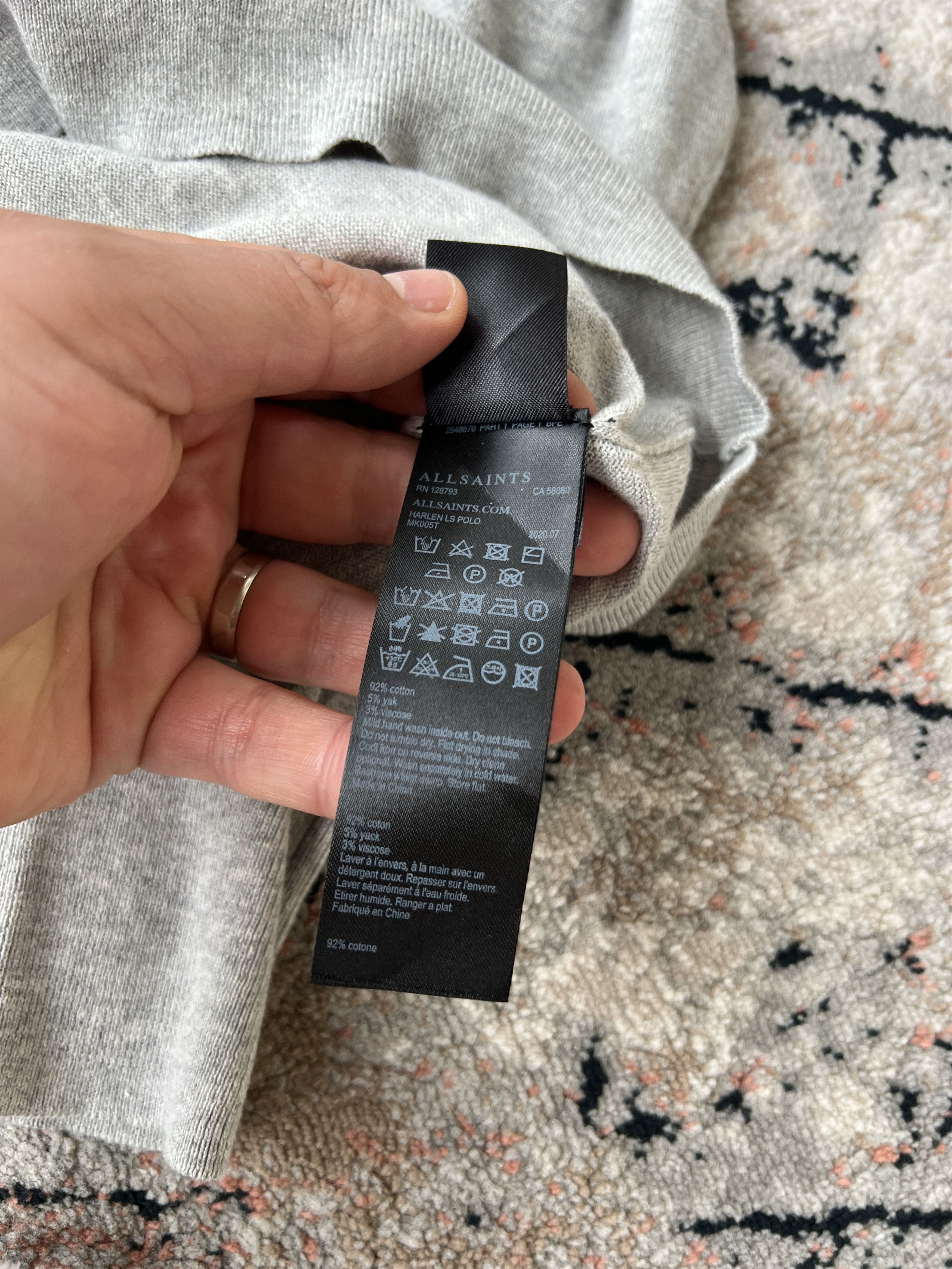Allsaints Allsaints Long Sleeve Size US M / EU 48-50 / 2 - 4 Thumbnail