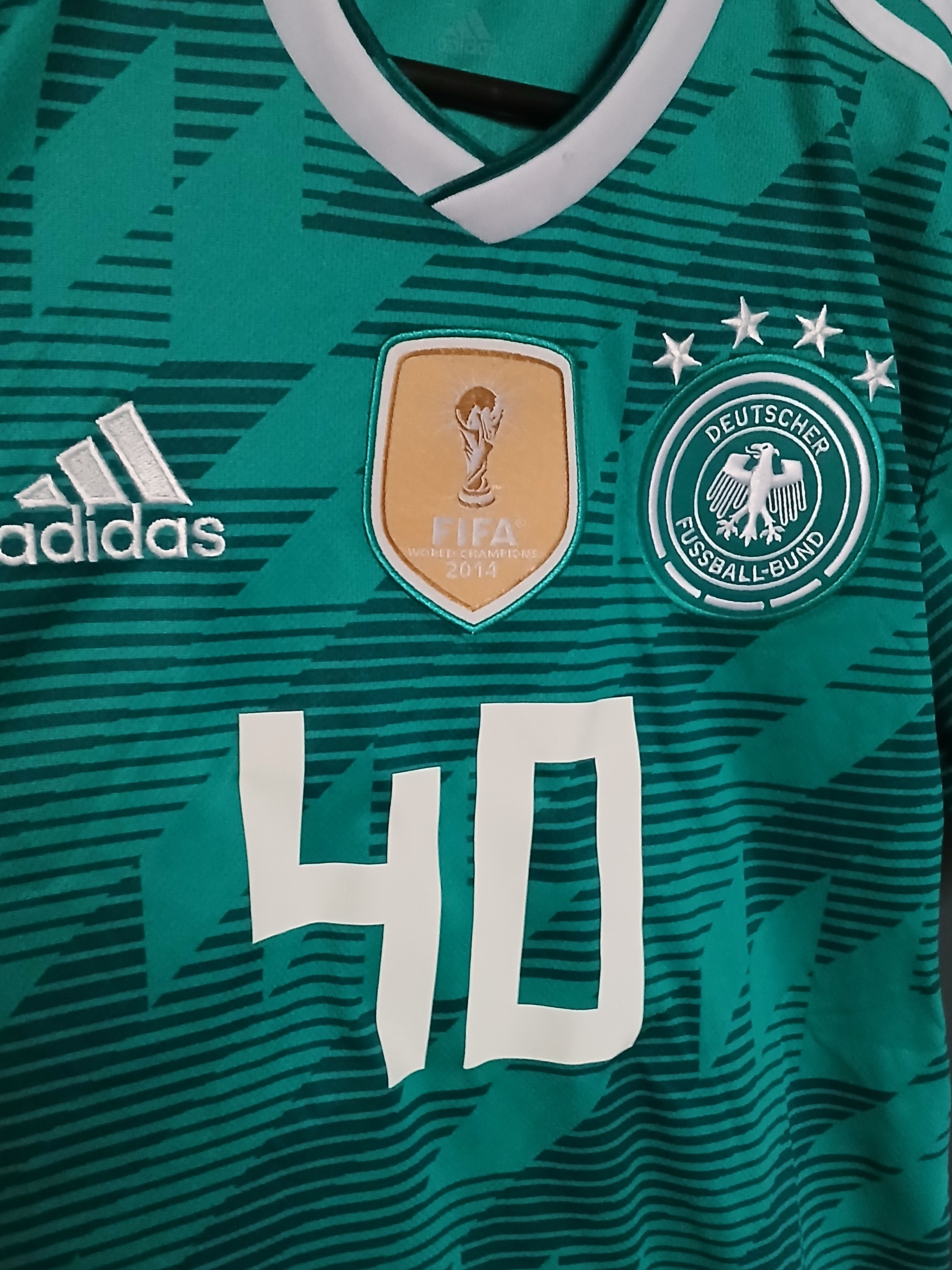 Adidas New Germany National Football Team 18/19 Away Jersey T-Shirt Size US S / EU 44-46 / 1 - 3 Thumbnail