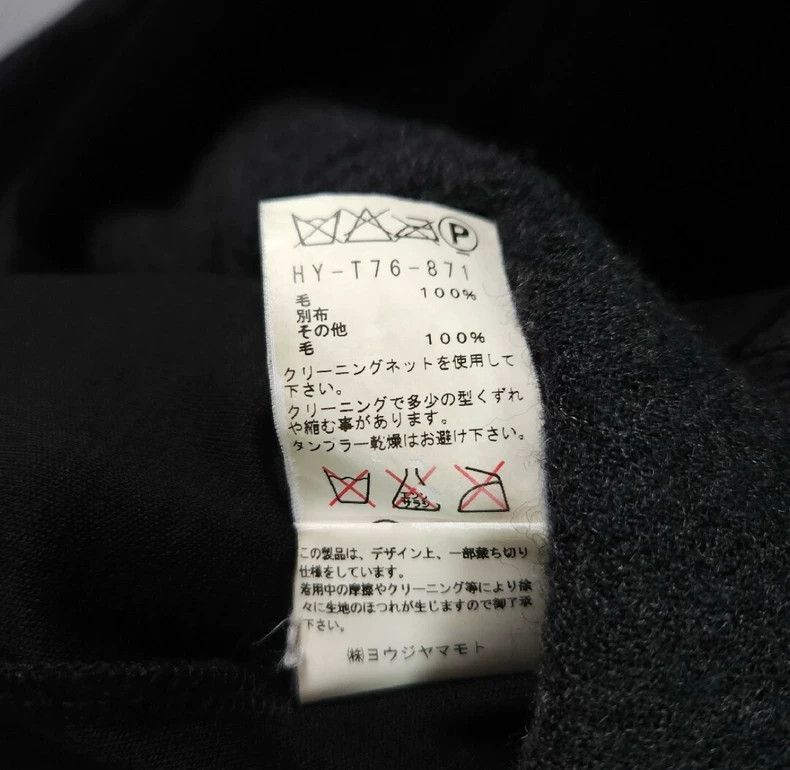 Yohji Yamamoto Yohji Yamamoto 2015 AW Wool Long Shirt Size US L / EU 52-54 / 3 - 5 Thumbnail