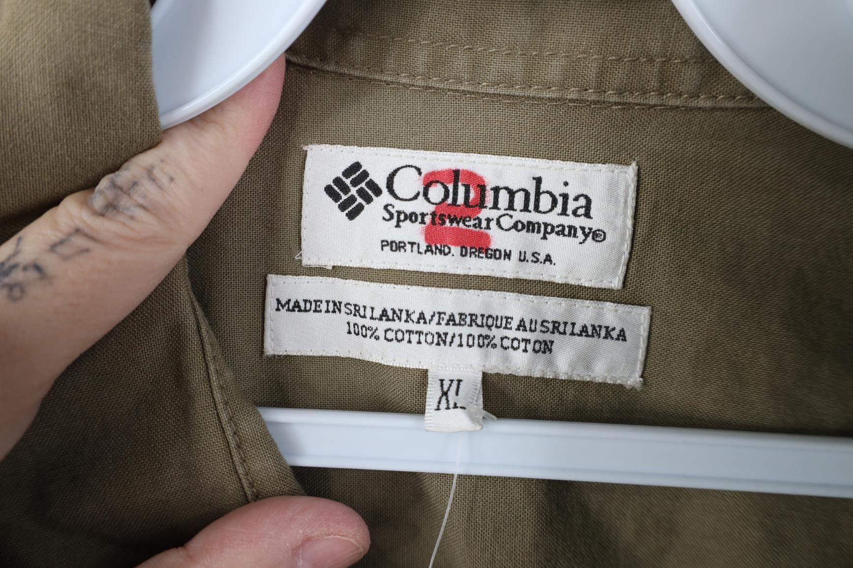 Columbia Deadstock Vintage 90s Columbia Shooting Hunting Button Shirt Size US XL / EU 56 / 4 - 11 Thumbnail