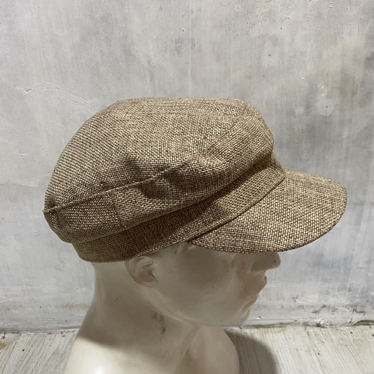 Other vintage linen newboys cap japanese brand azul by moussy Size ONE SIZE - 4 Thumbnail