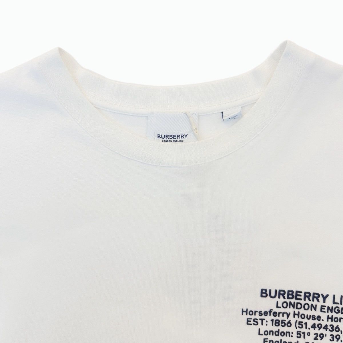 Burberry Burberry Logo Print Casual Short Sleeve T-Shirt K26WX Size US XS / EU 42 / 0 - 4 Thumbnail