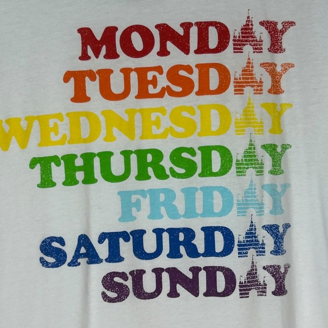 Disney Disney Parks Rainbow Days of the Week T-shirt - Women's Size Size XL / US 12-14 / IT 48-50 - 3 Thumbnail