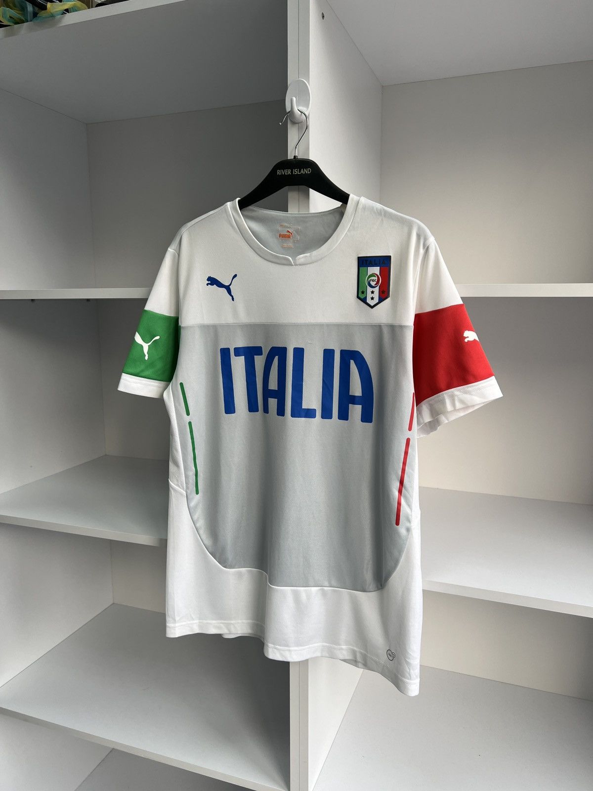 Puma × Vintage Vintage Puma Italy National Soccer Team Training Jersey Size US L / EU 52-54 / 3 - 4 Thumbnail