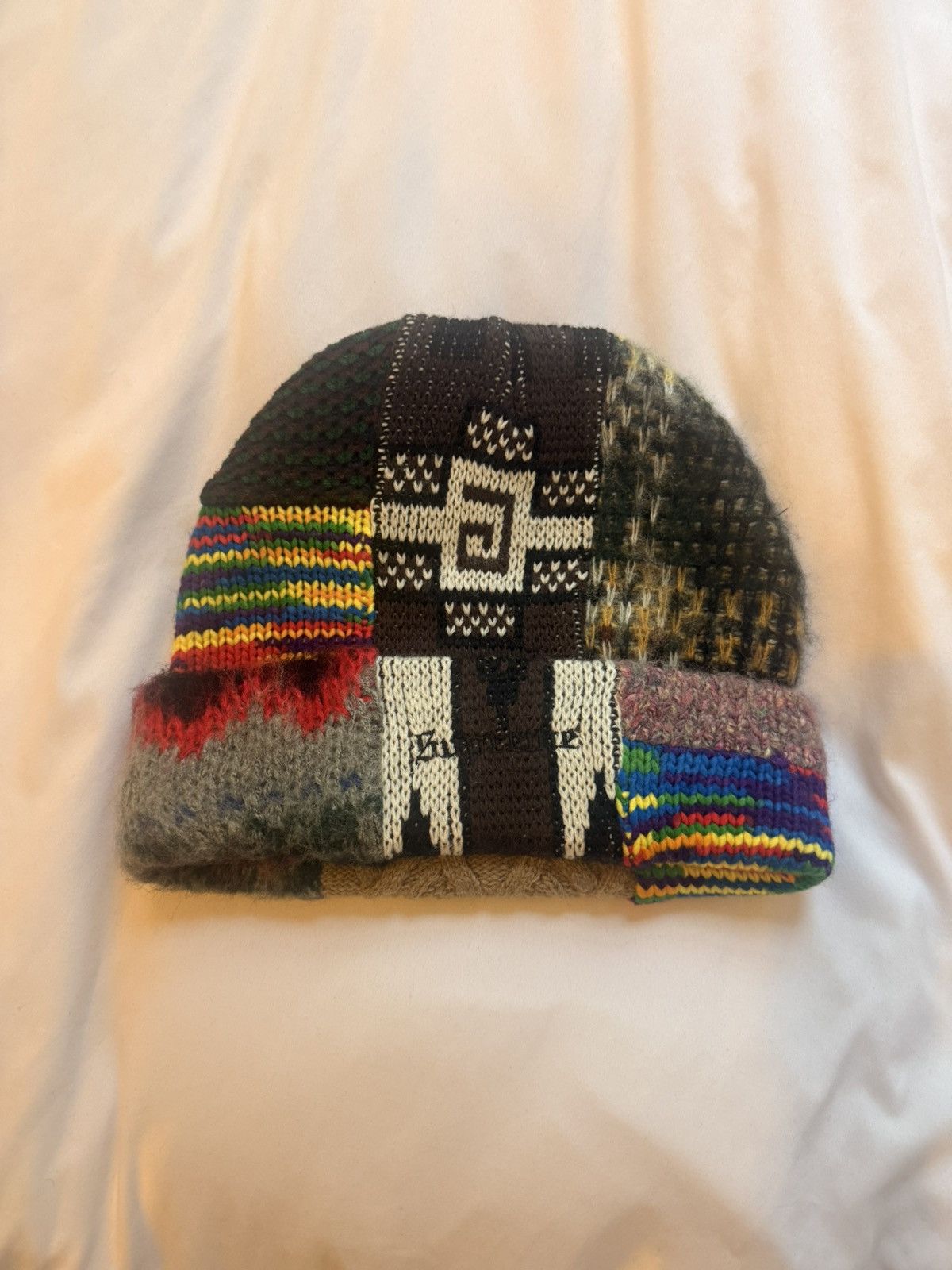 Supreme Supreme Patchwork Beanie | Grailed