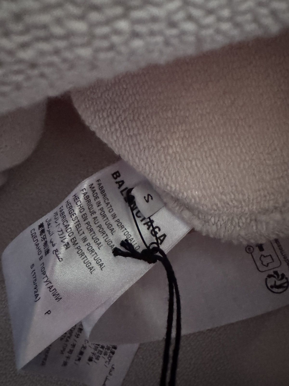 Balenciaga Balenciaga Business English Logo Zip Hoodie White Size S NWT Size S / US 4 / IT 40 - 7 Thumbnail