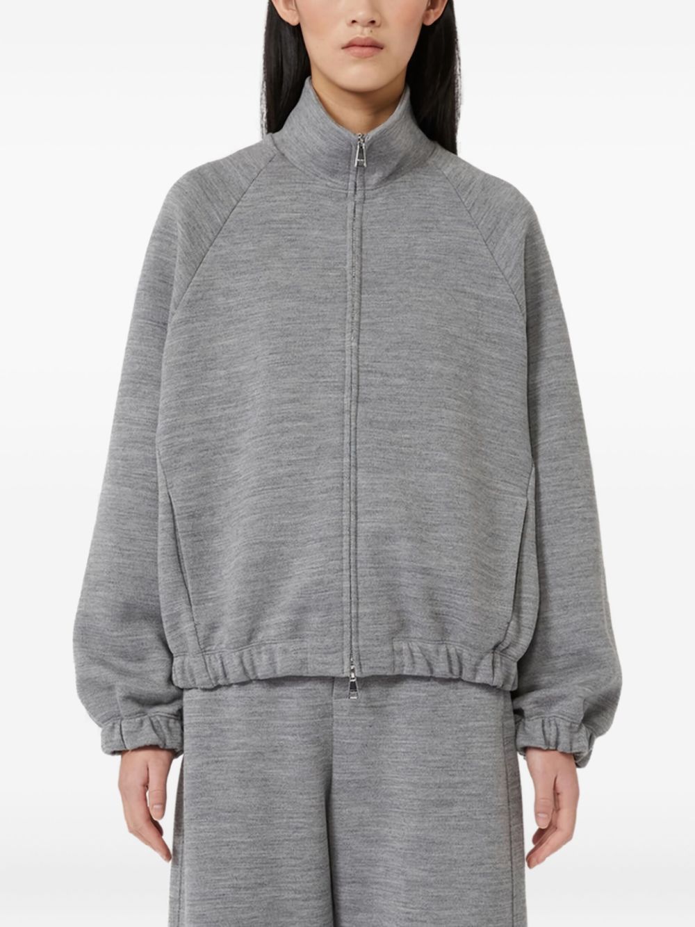 Max Mara WOOL AND COTTON JACKET Size M / US 6-8 / IT 42-44 - 1 Thumbnail